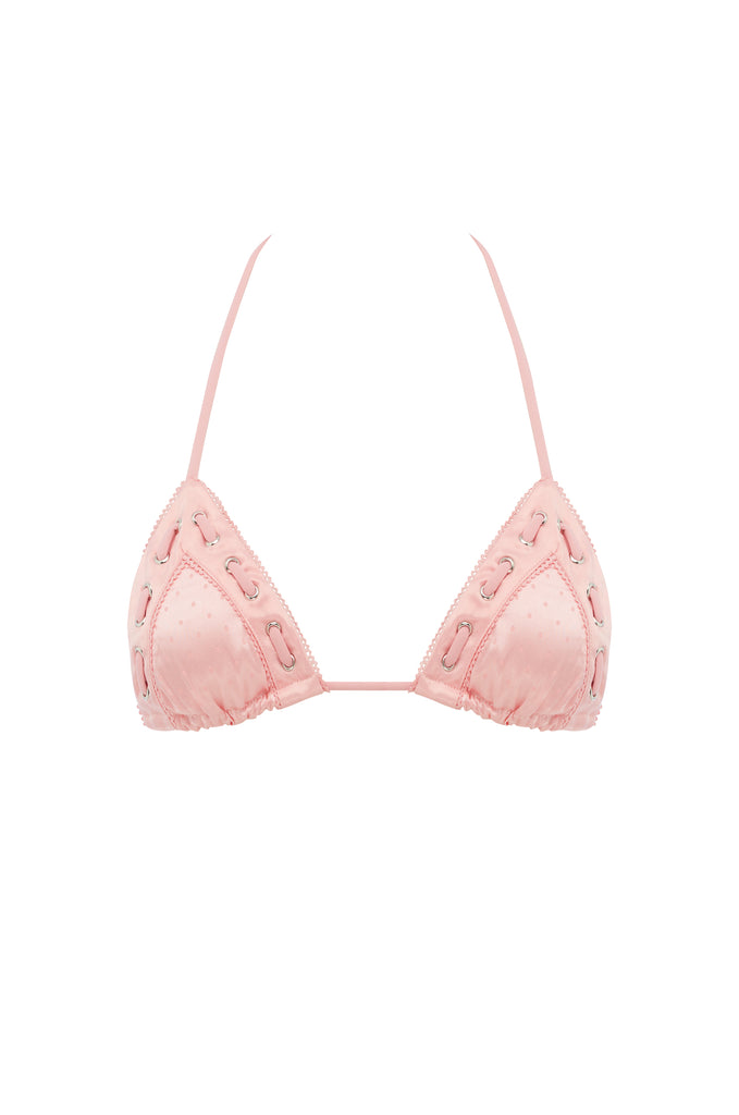 Juni Bikini Top | Baby Pink