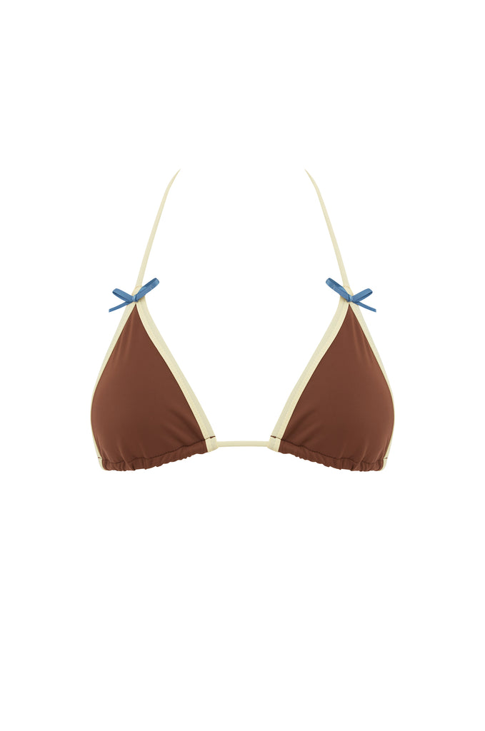Juni Bikini Top | Brown
