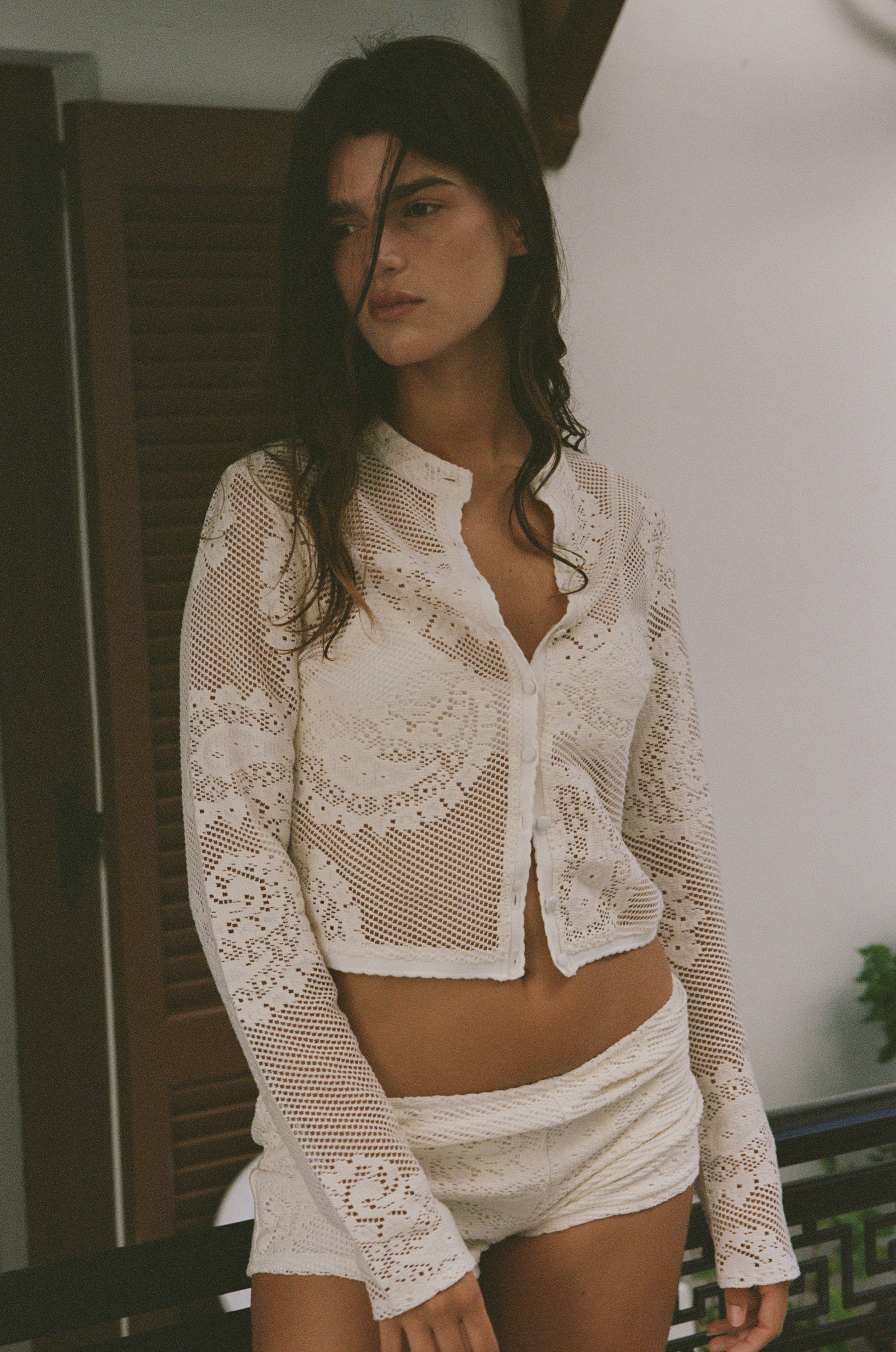 Dom Top | White Lace – With Jéan