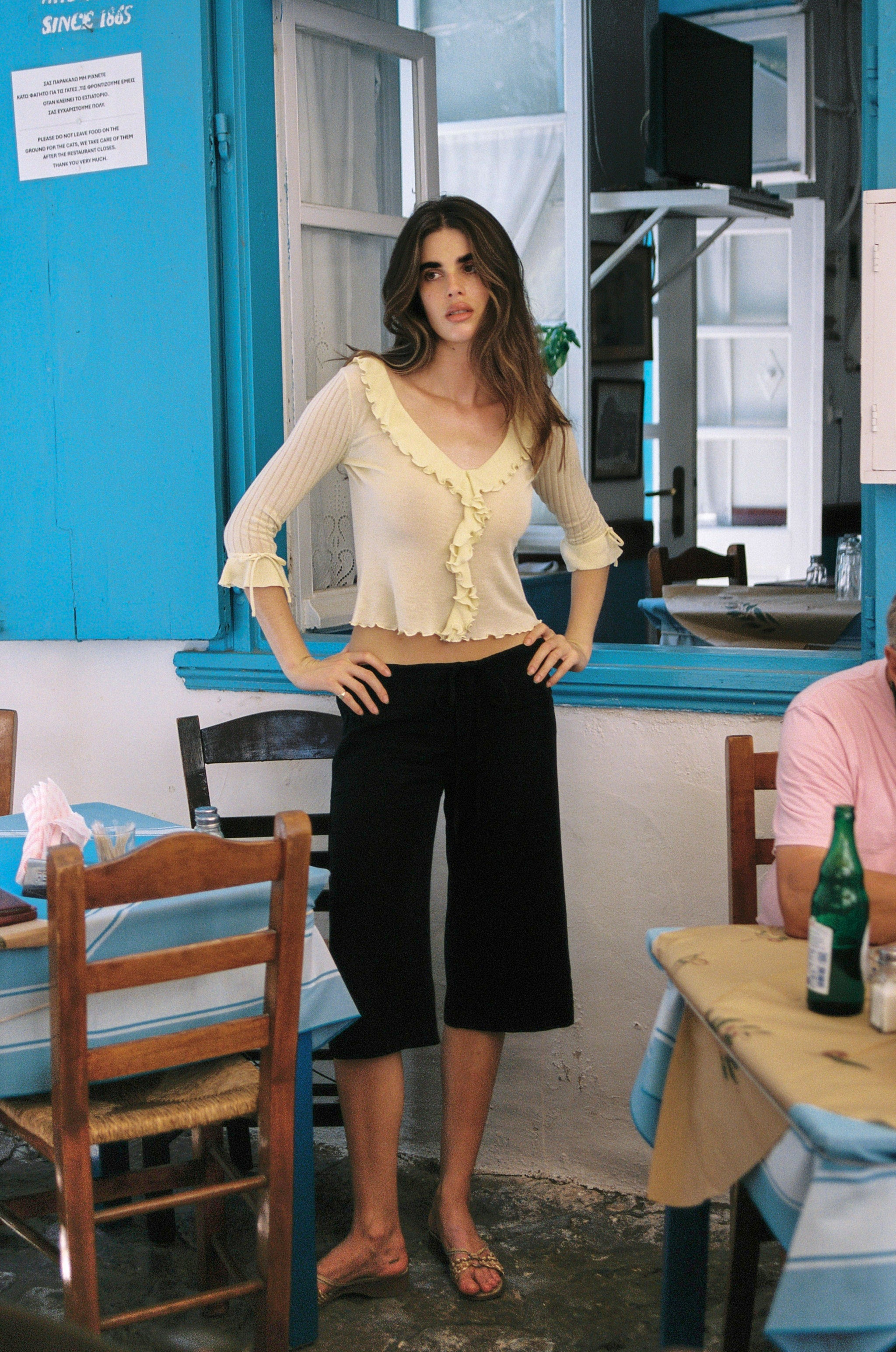 Emily Top | Pale Yellow – With Jéan