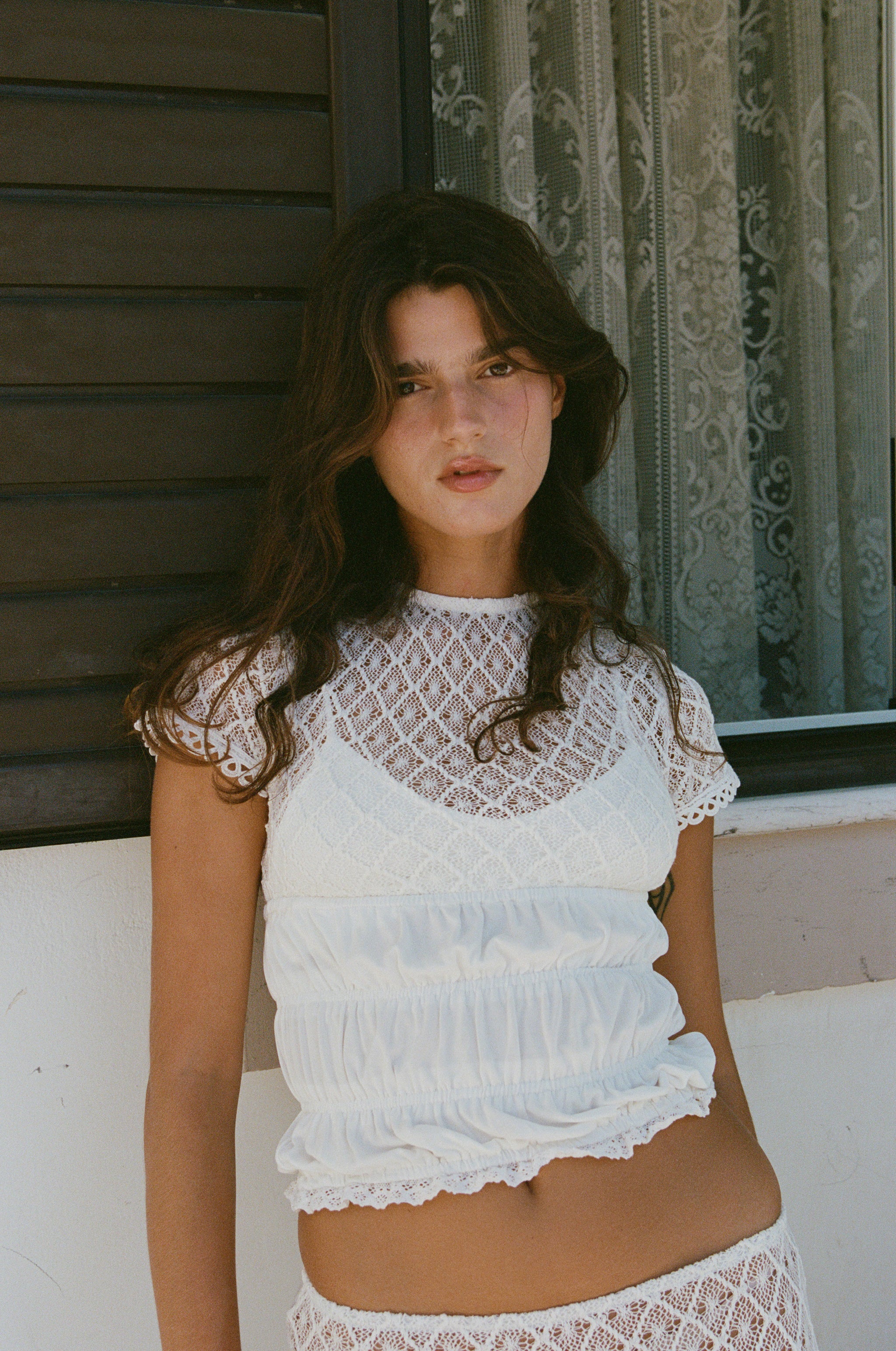 Faye Top | White – With Jéan