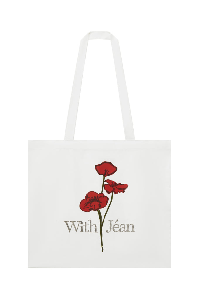 With Jéan Tote Bag | Poppy