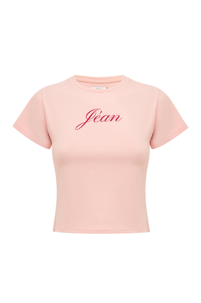 Jean Tee  Baby Pink – With Jéan