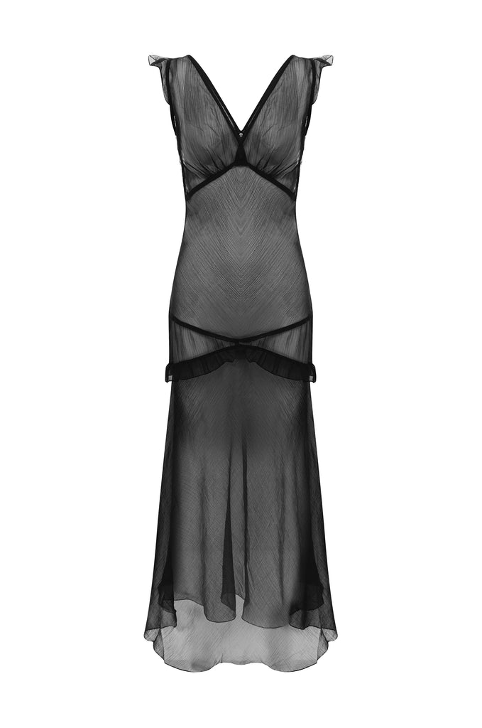 Ivy Midi Dress | Black