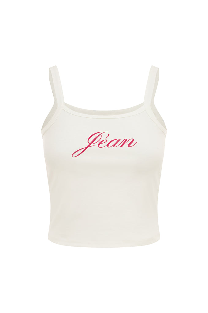 Jean Tank | White