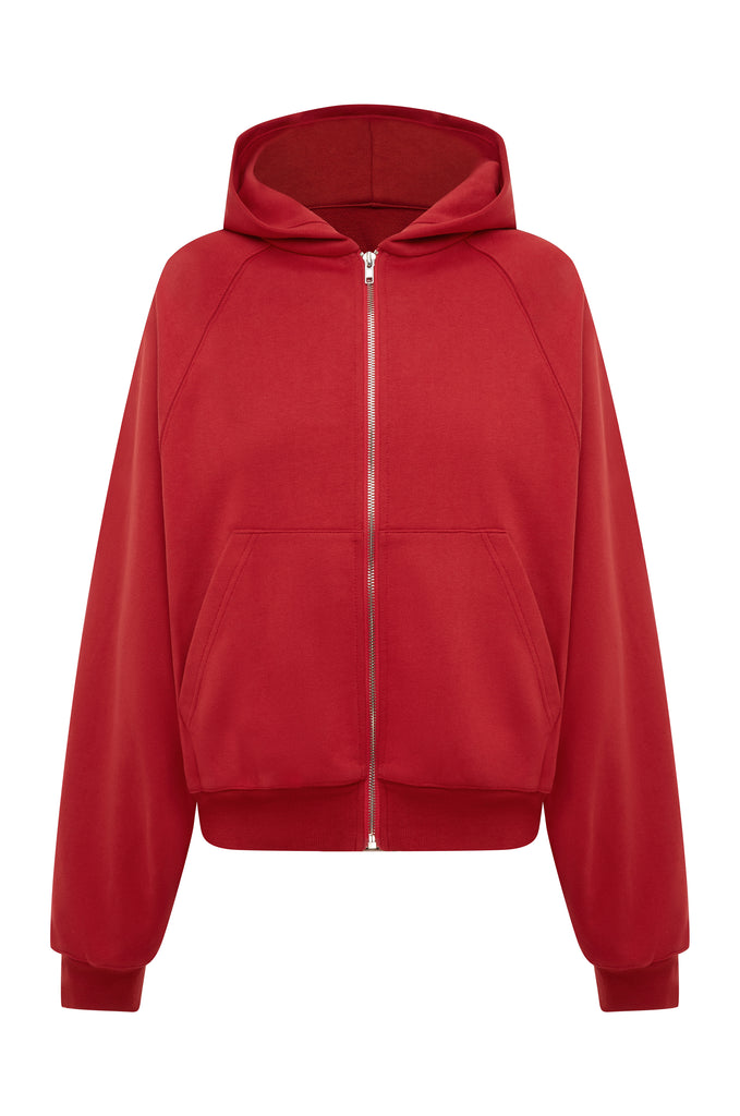 The Classic Zip Through | Red