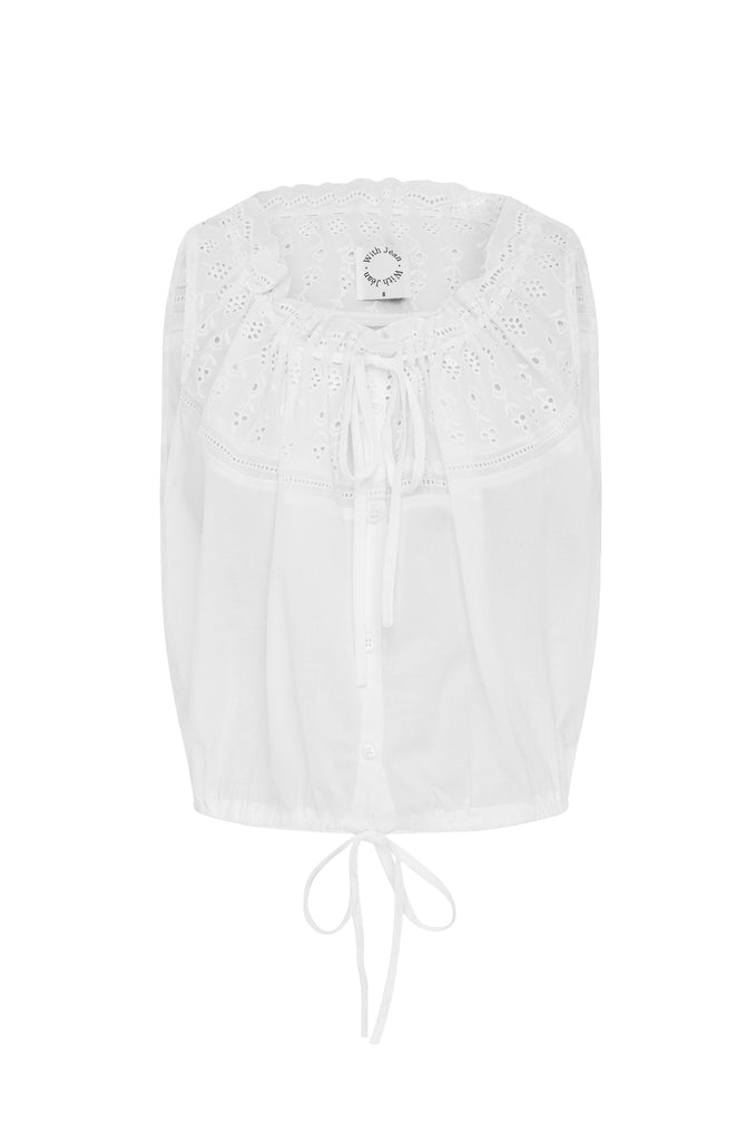 Simos Top | White