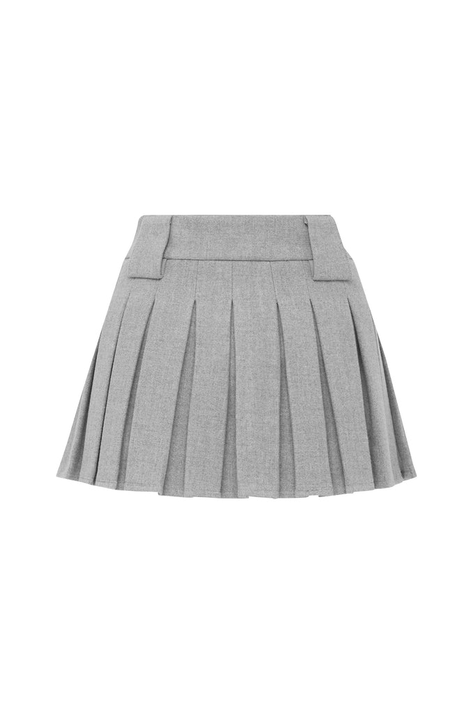 Hudson Mini Skirt | Grey