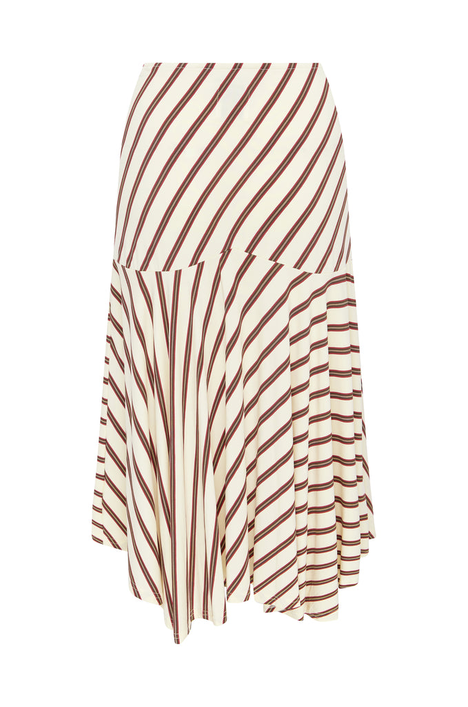 Maeve Midi Skirt | Stripe