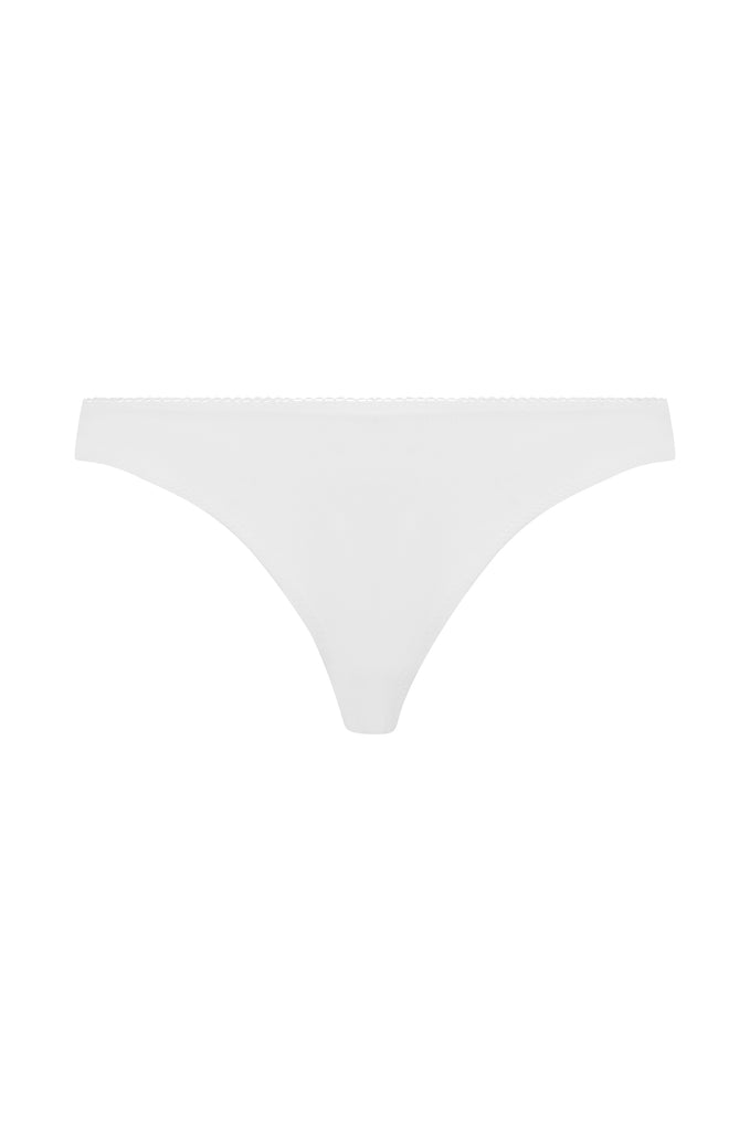Jeanie Bikini Bottom | White