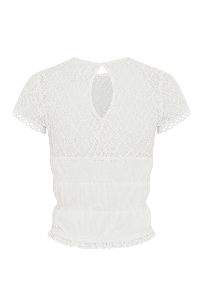 Faye Top | White