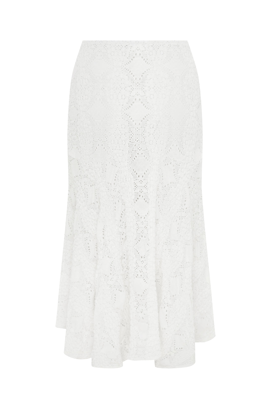 Maeve Midi Skirt | White