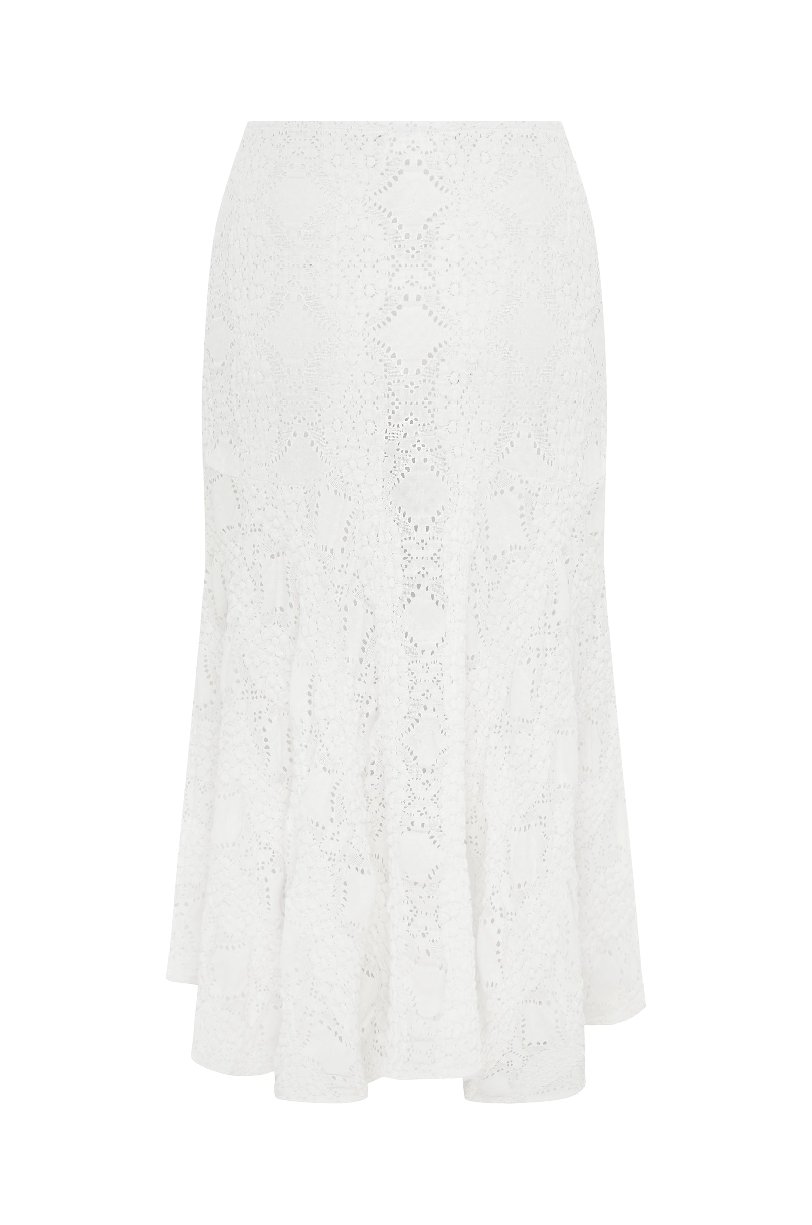 Maeve Tweed Skirt - Black and White