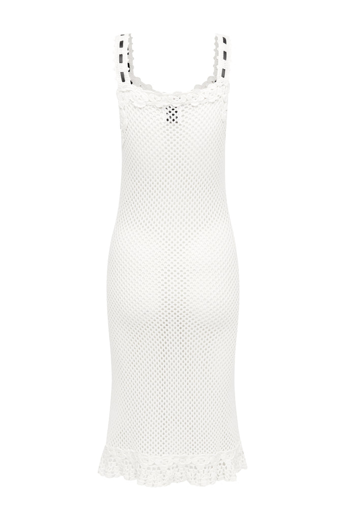 Mila Midi Dress | White