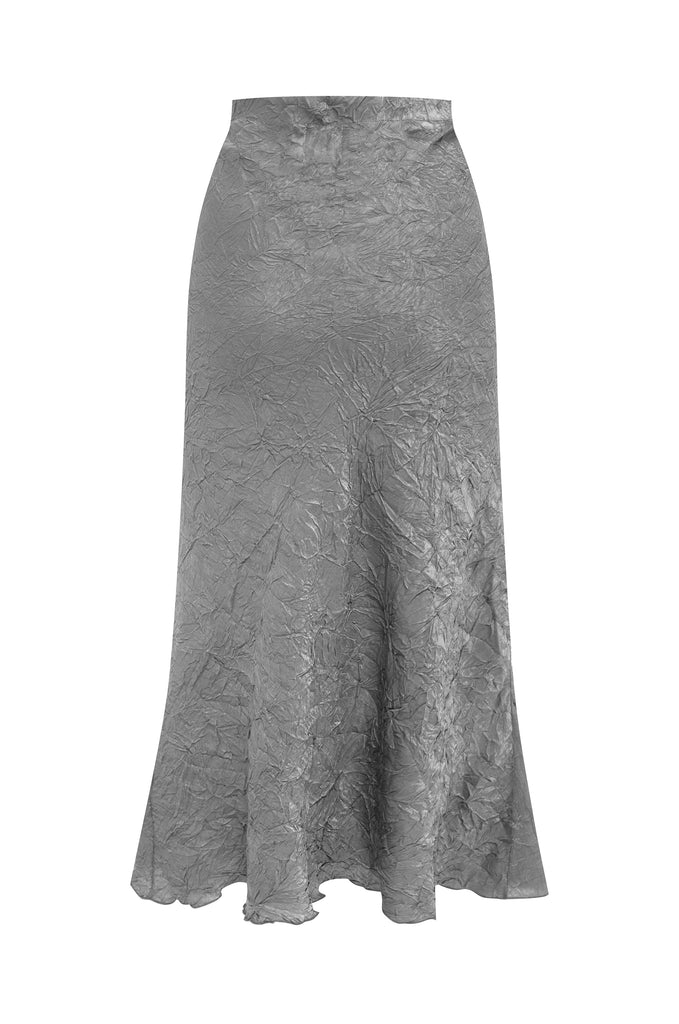 Aria Midi Skirt | Grey