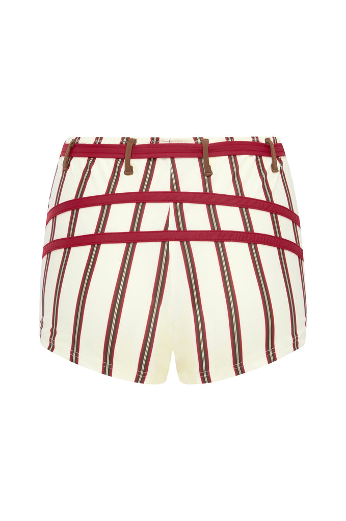 Blake Swim Shorts | Cream Stripe