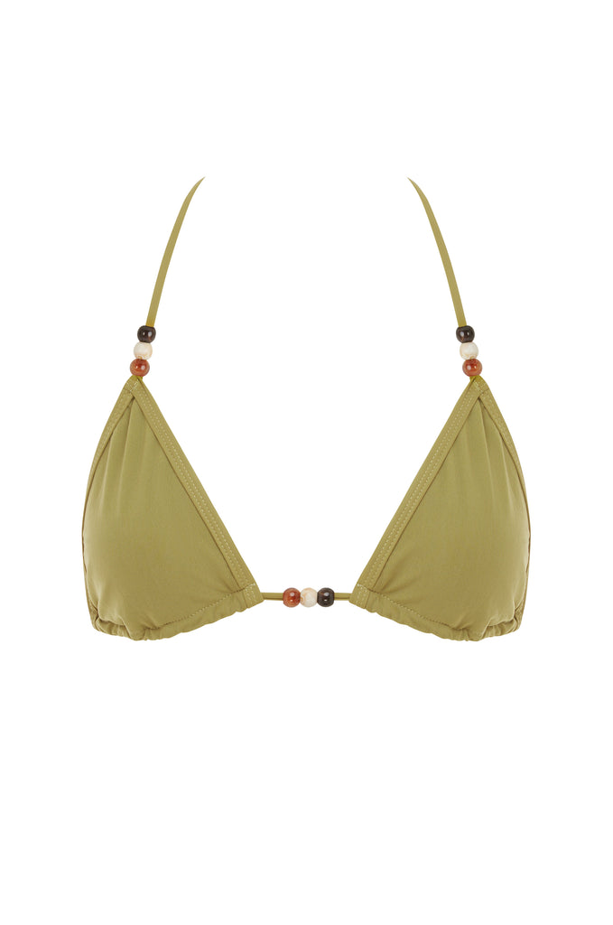 Maya Bikini Top | Olive
