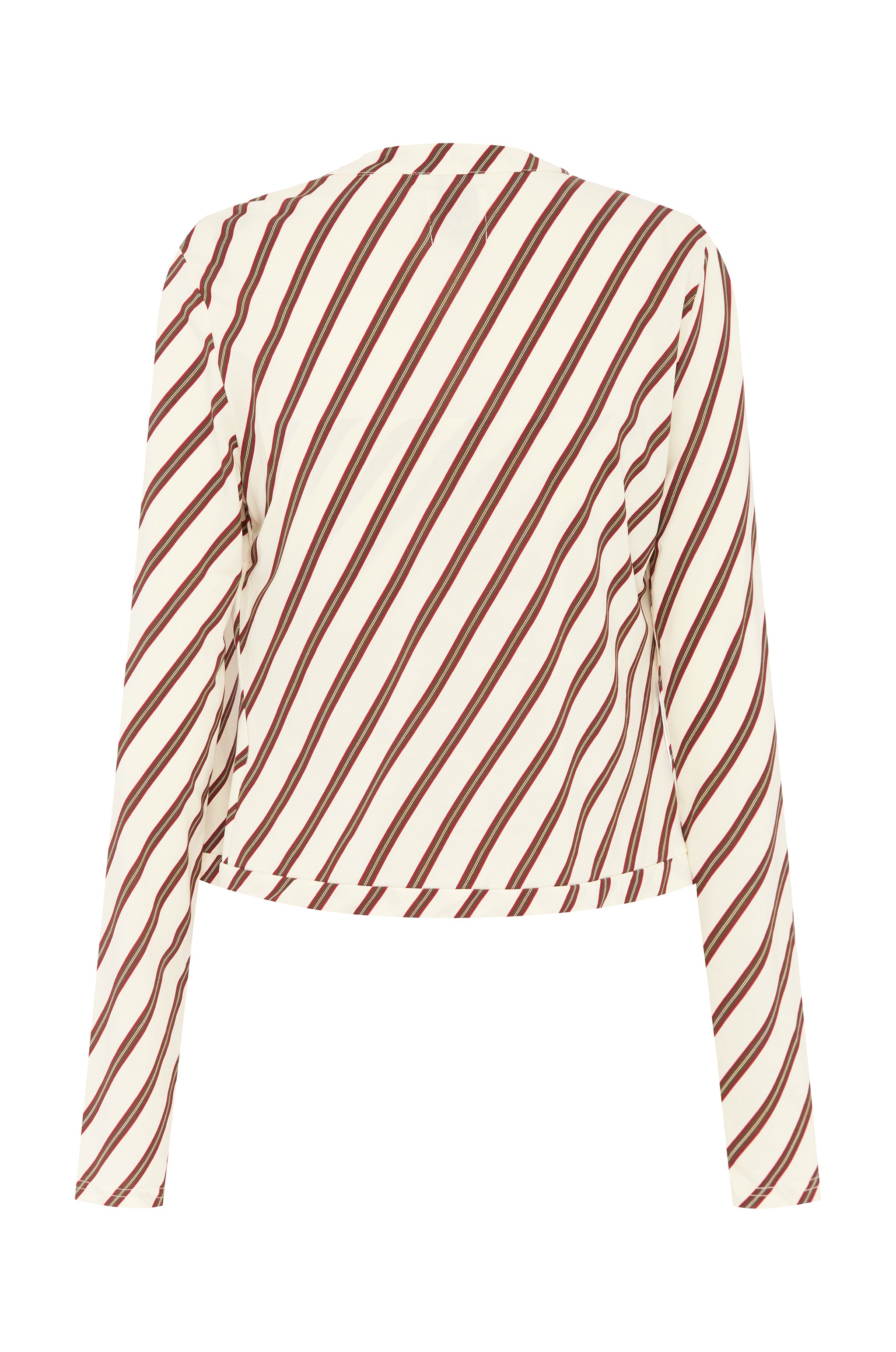 トップス spysy JUDGE Stripe Top Motel Yacin slouchy stripe long sleeve top in gray black | ASOS