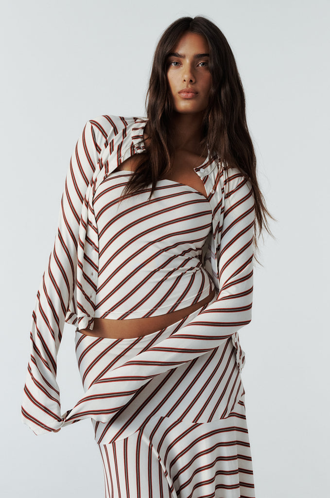 Mika Top Set | Stripe