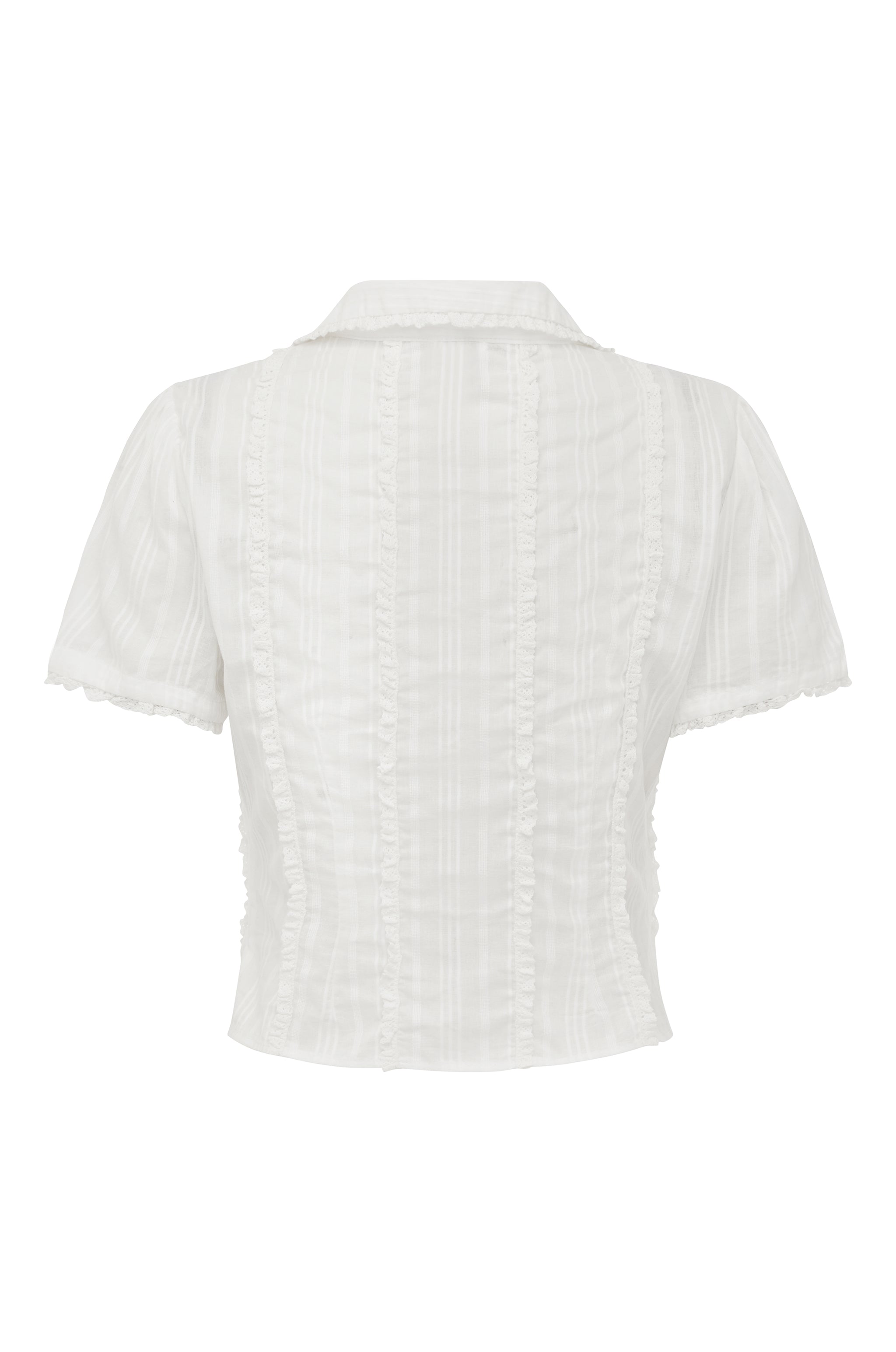 Audrey Top | White – With Jéan