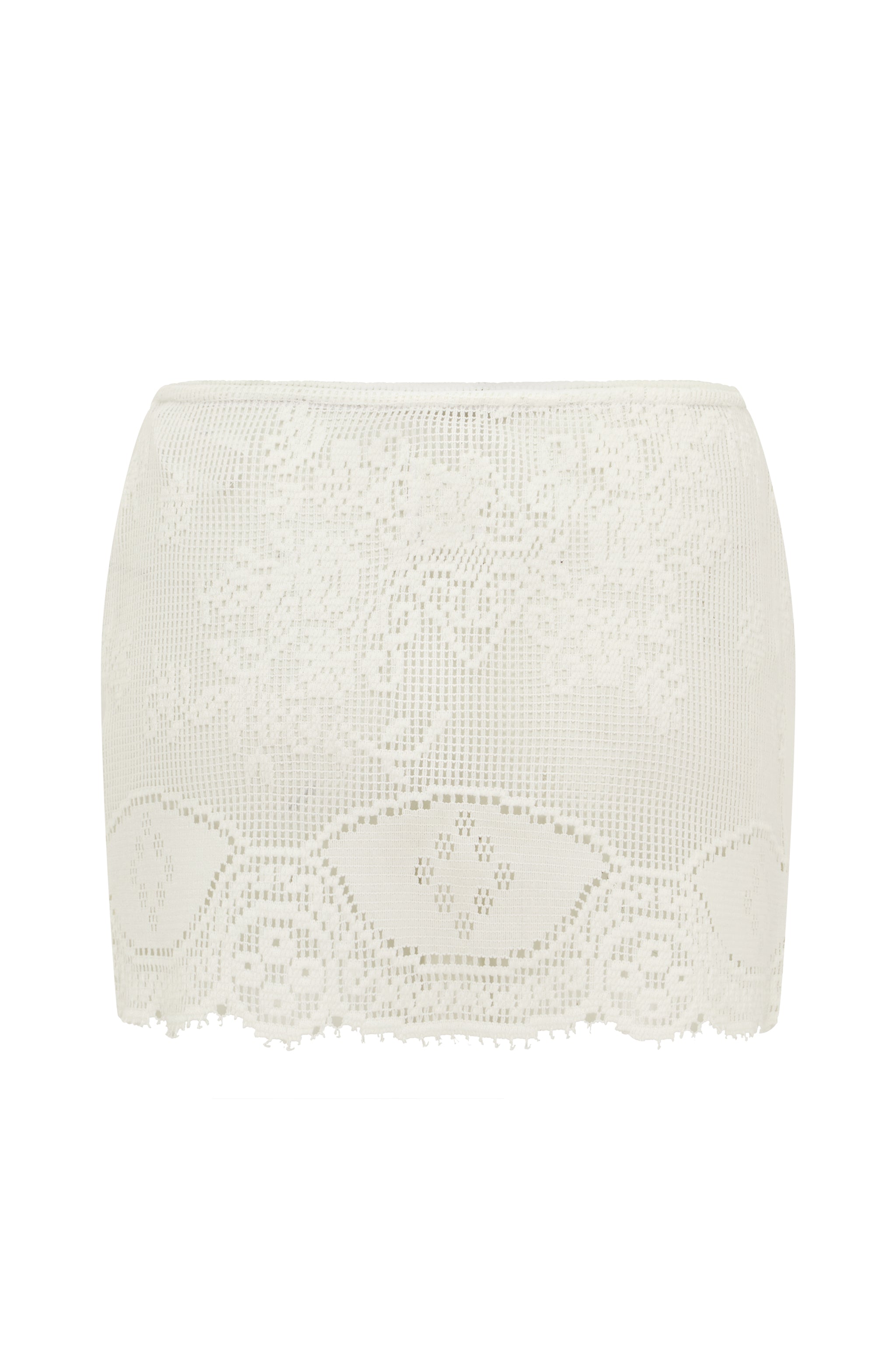 Belinda Skirt | White Lace – With Jéan