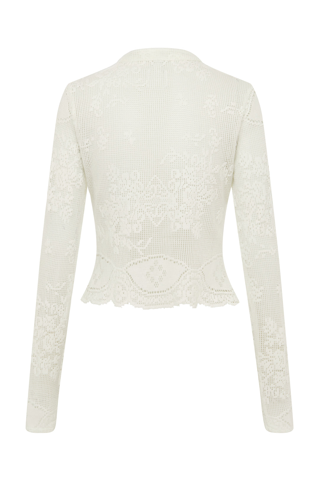 Belinda Top | White Lace
