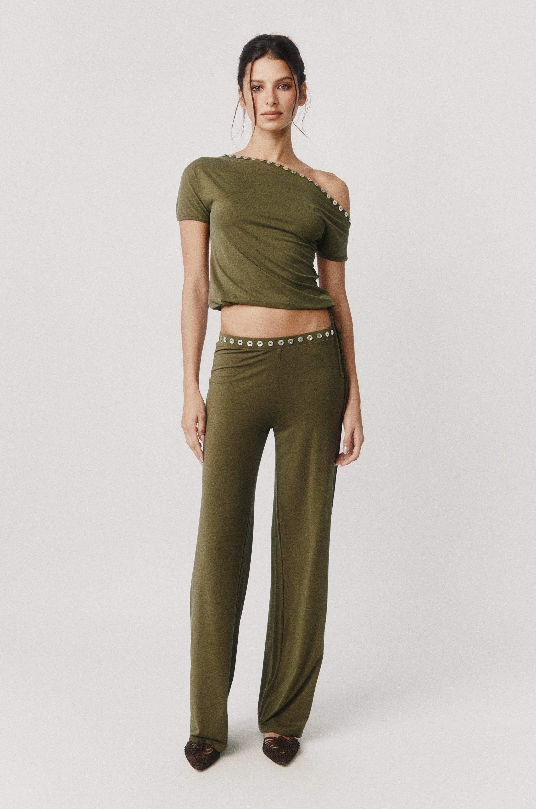 Benny Top | Khaki – With Jéan