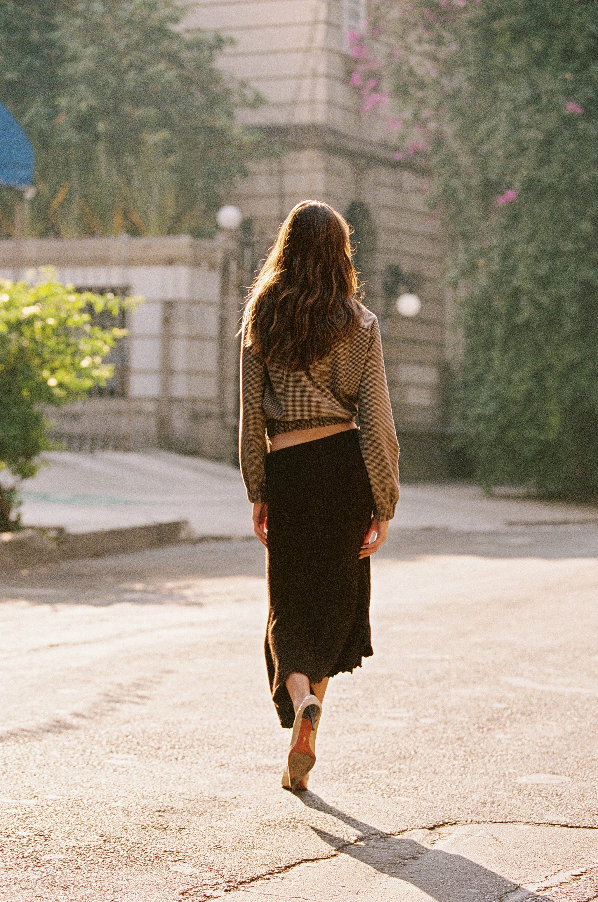 Blu Jacket | Check – With Jéan