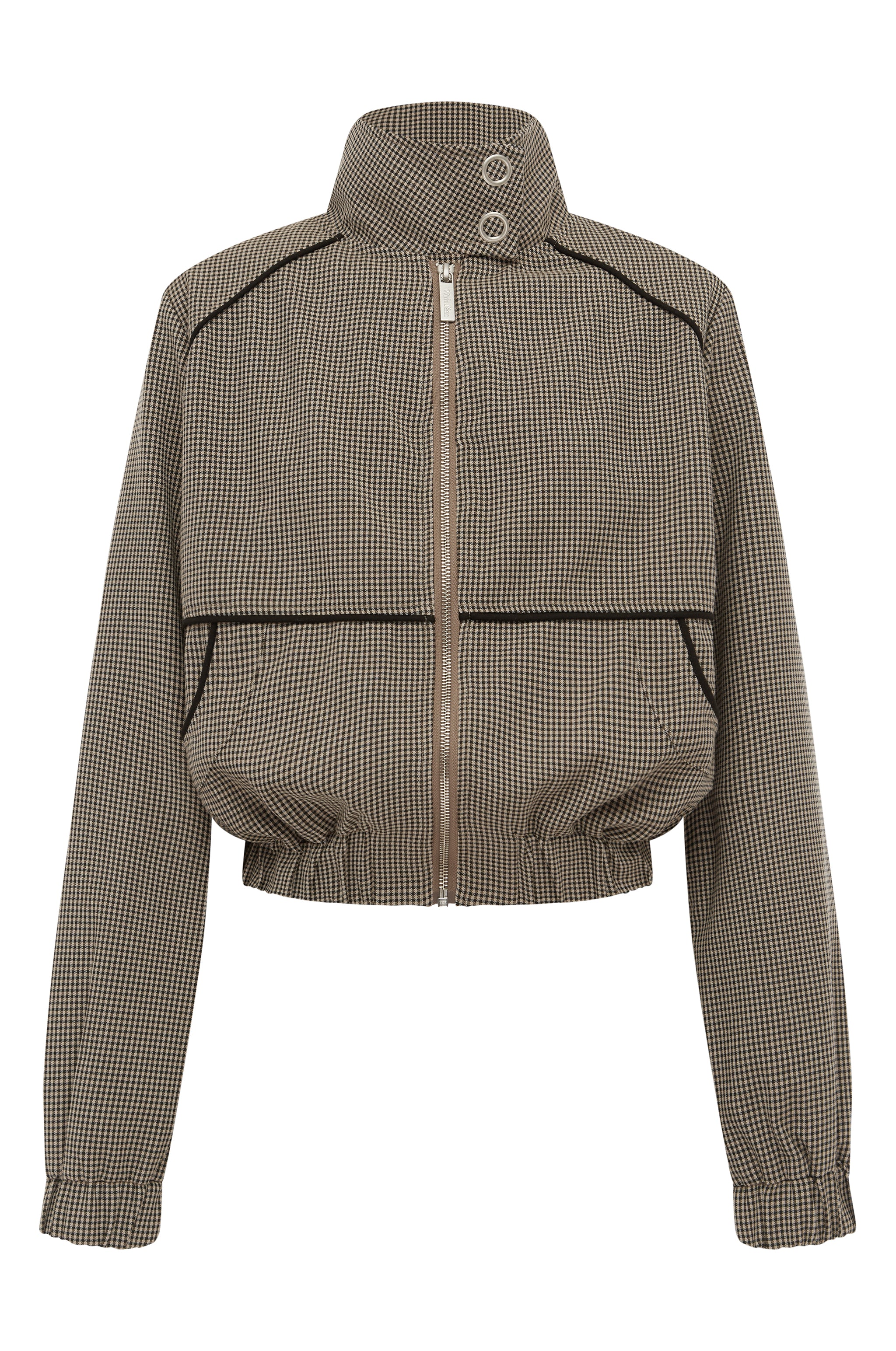 Blu Jacket | Check – With Jéan