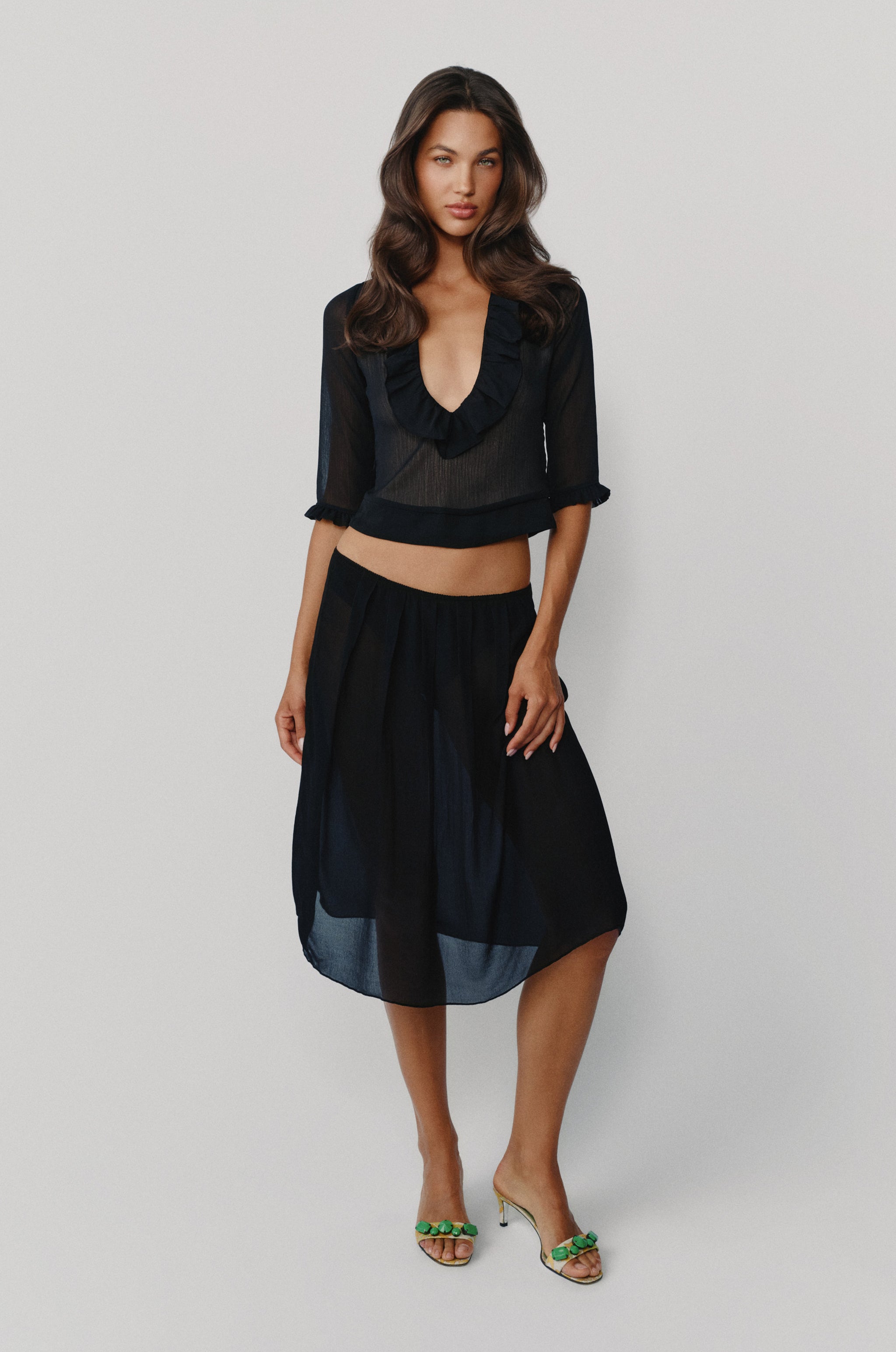 Celia Skirt | Black – With Jéan