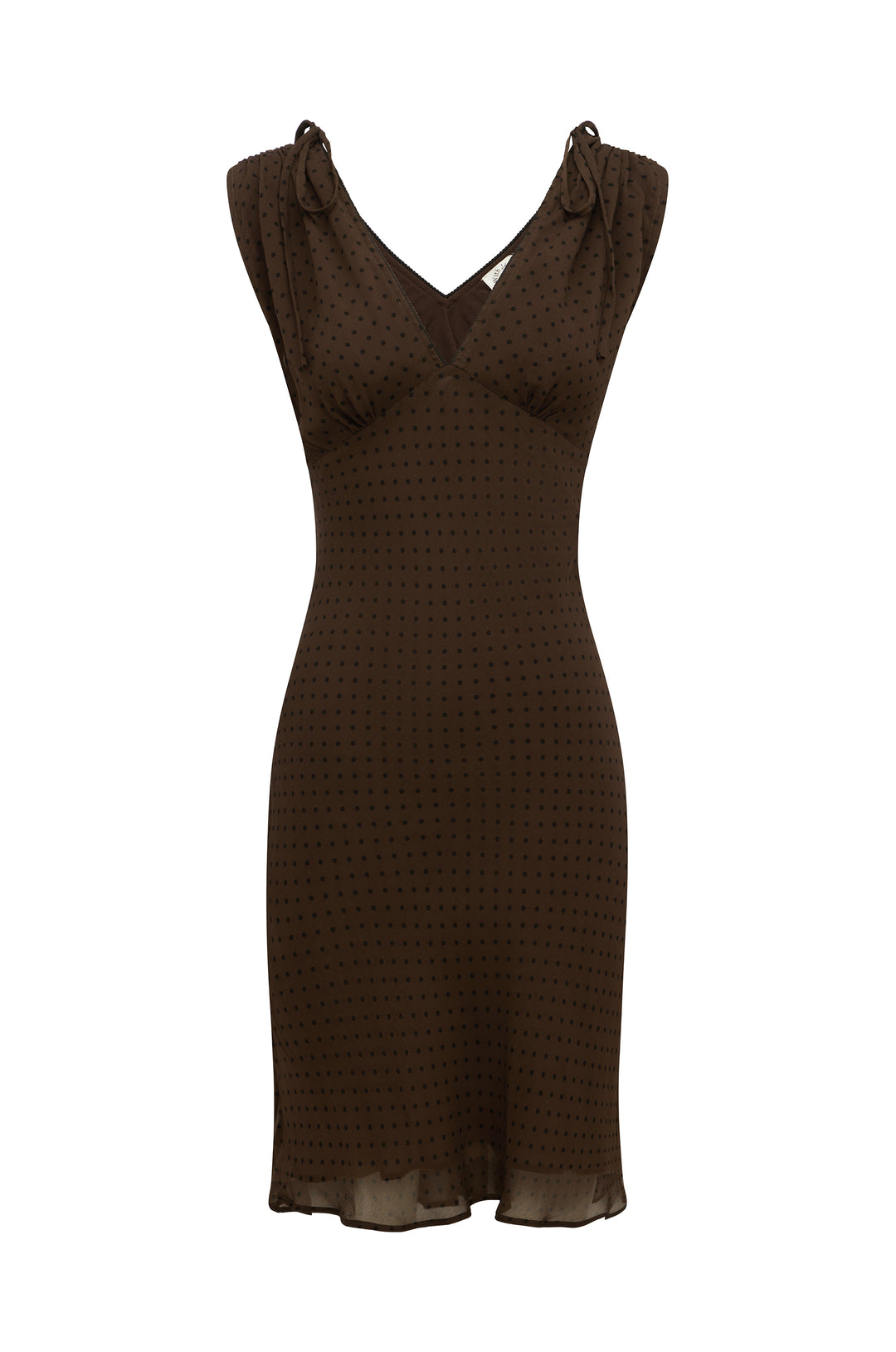 Clara Dress | Brown Polka Dot With Jan Clara Dress | Brown Polka Dot With Jan