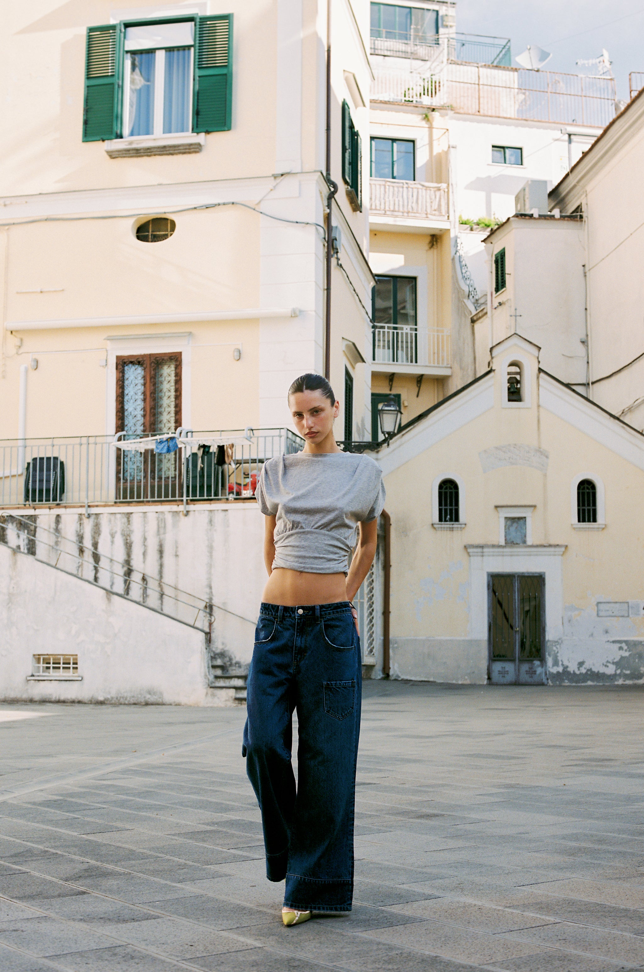 BIO wear Classic Jeans【Washed Indigo】 L Claudia Jeans | Washed Indigo – With Jéan