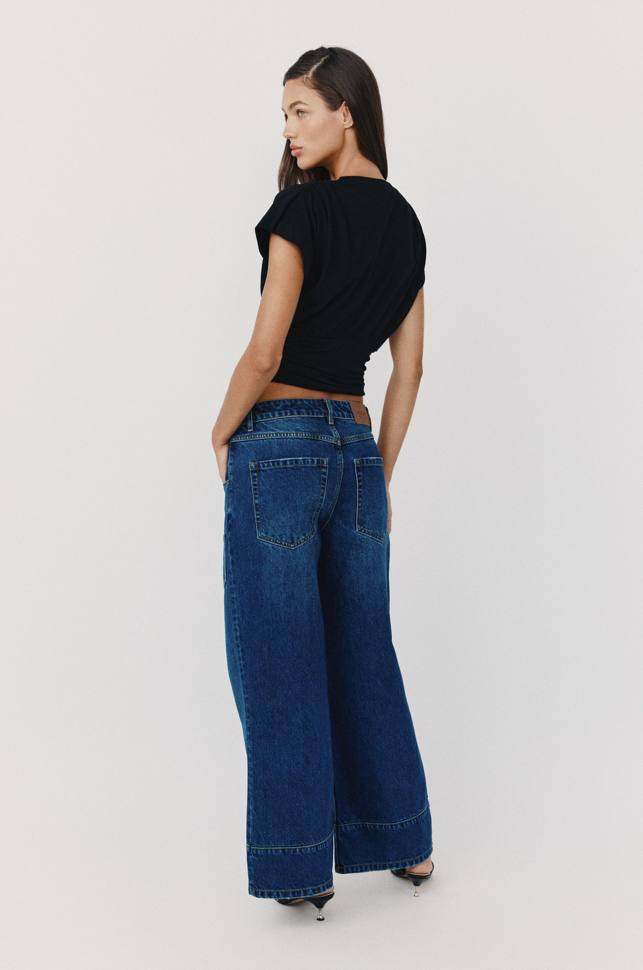 BIO wear Classic Jeans【Washed Indigo】 L Claudia Jeans | Washed Indigo – With Jéan