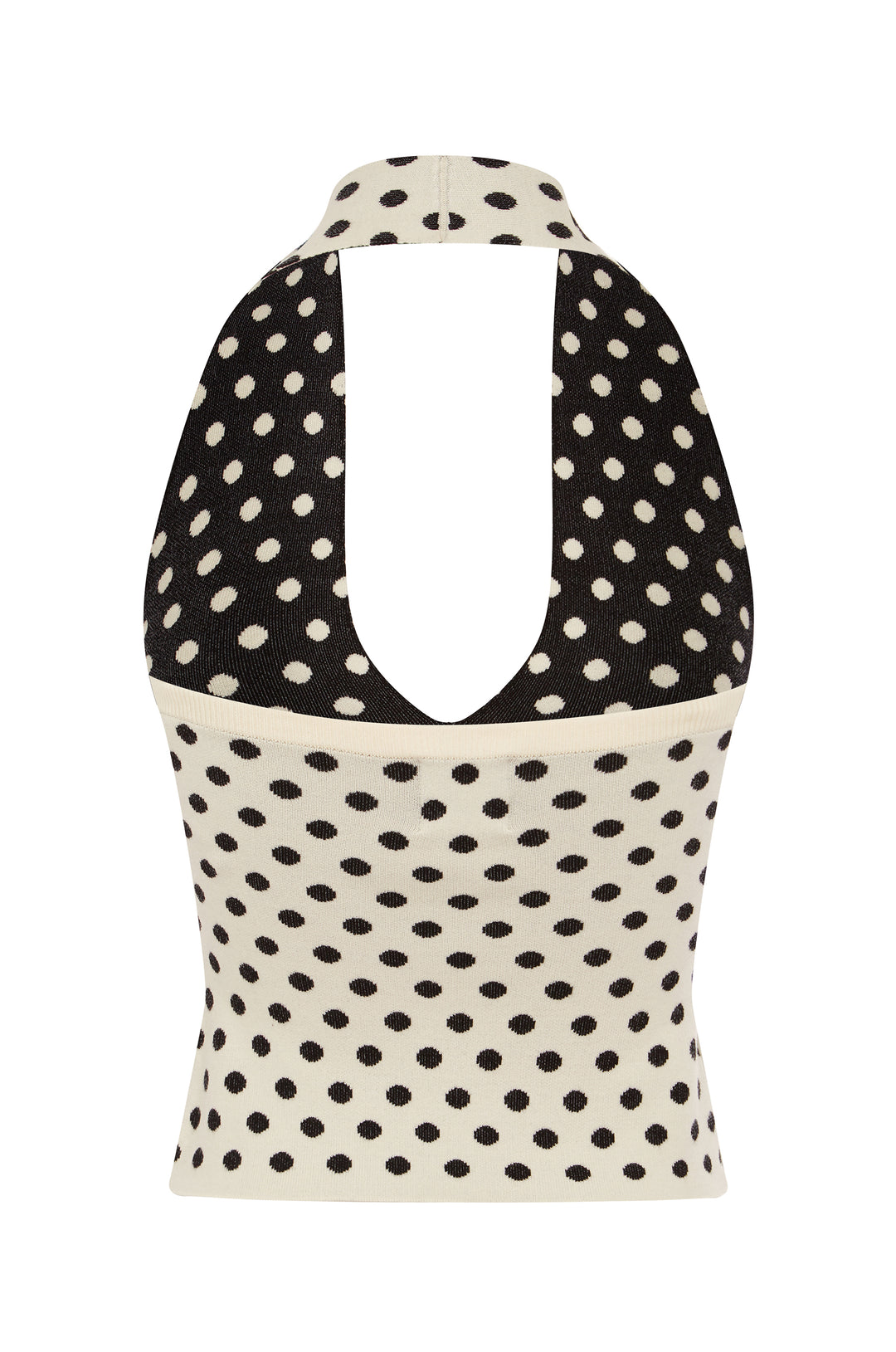 Dottie Top | Black / White Dot