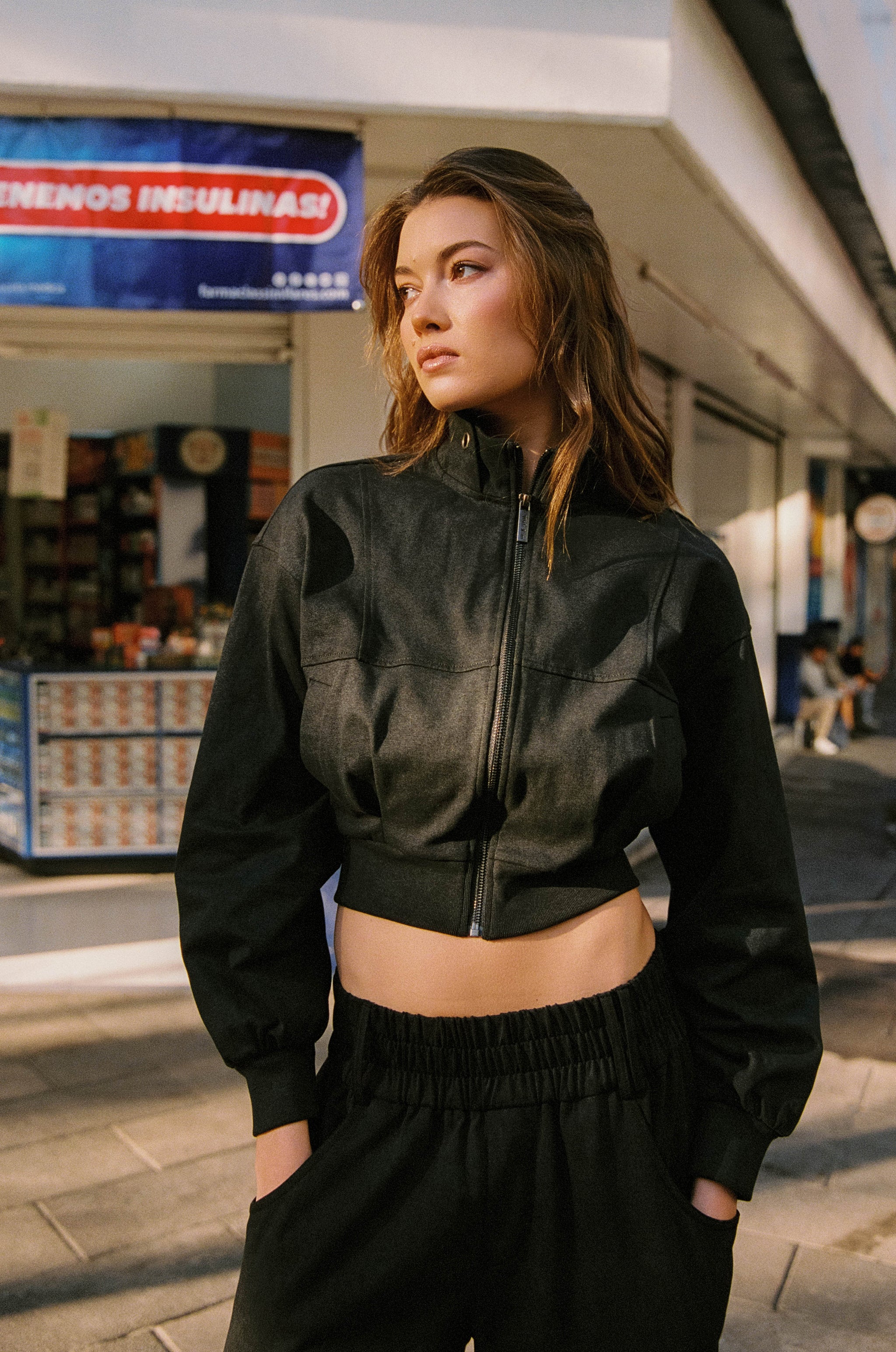 A-NERZY ブルゾン Eddy Zip Through | Graphite – With Jéan