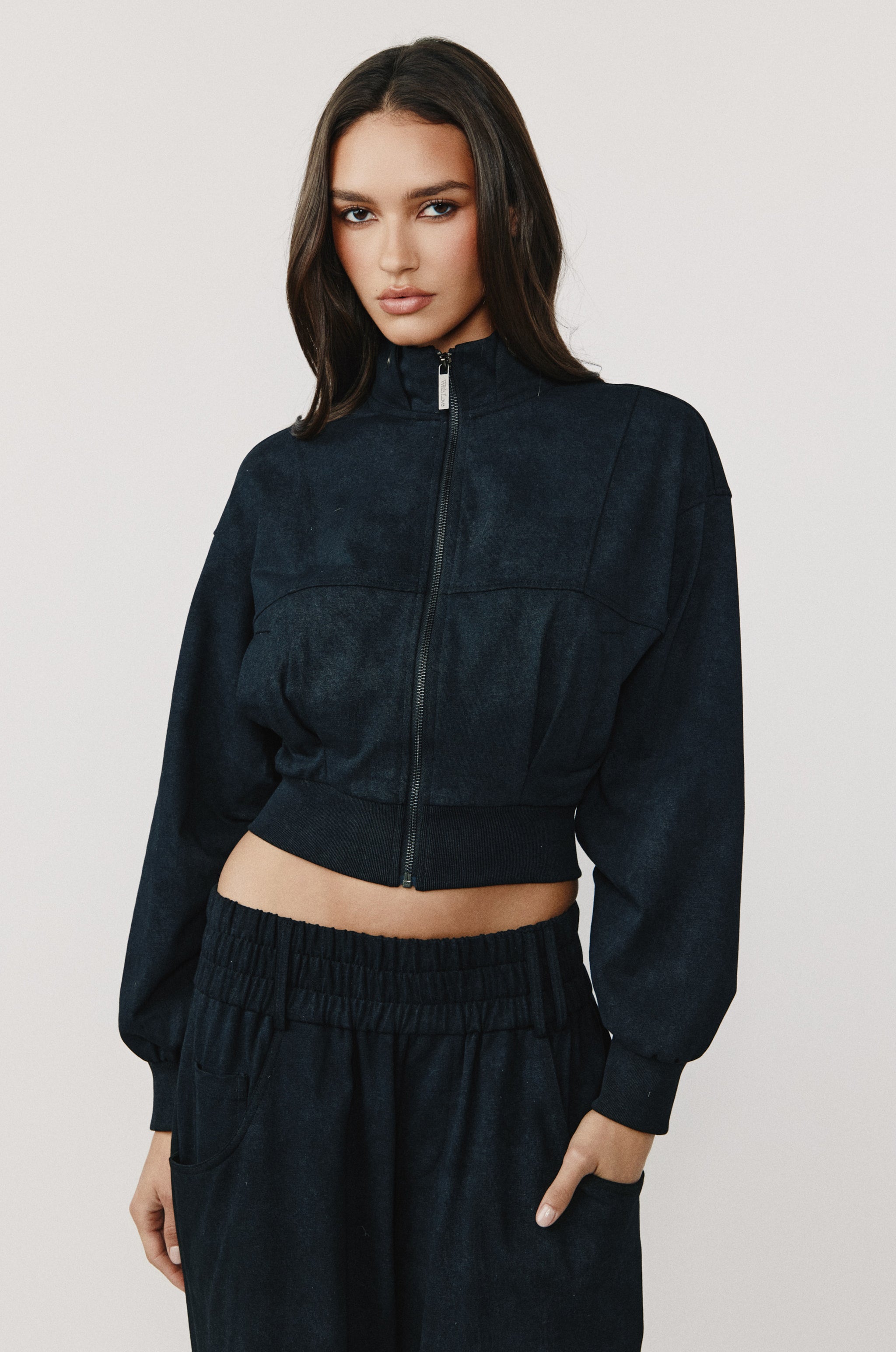 Eddy Zip Through | Graphite – With Jéan