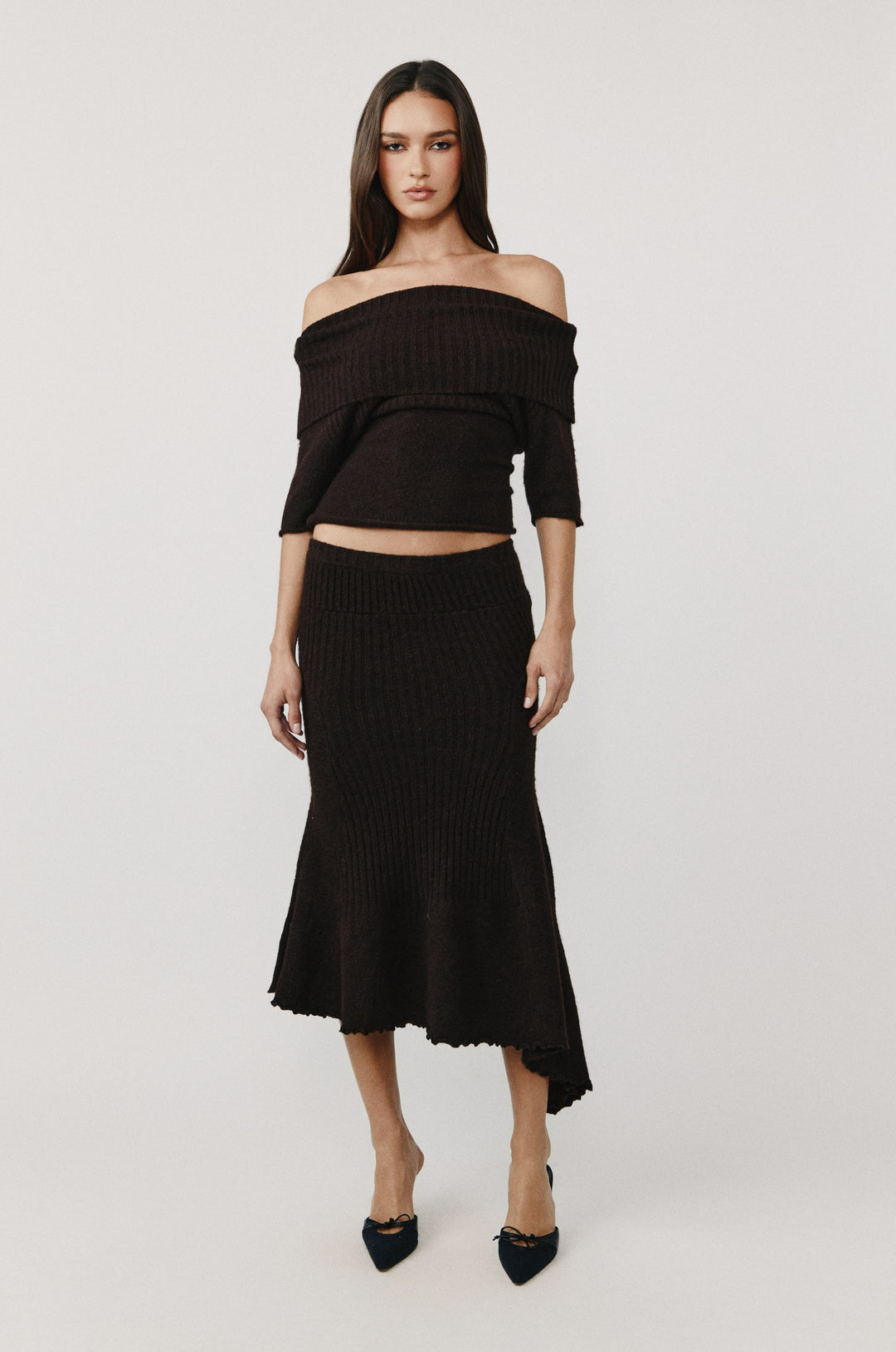 Fia Skirt | Chocolate