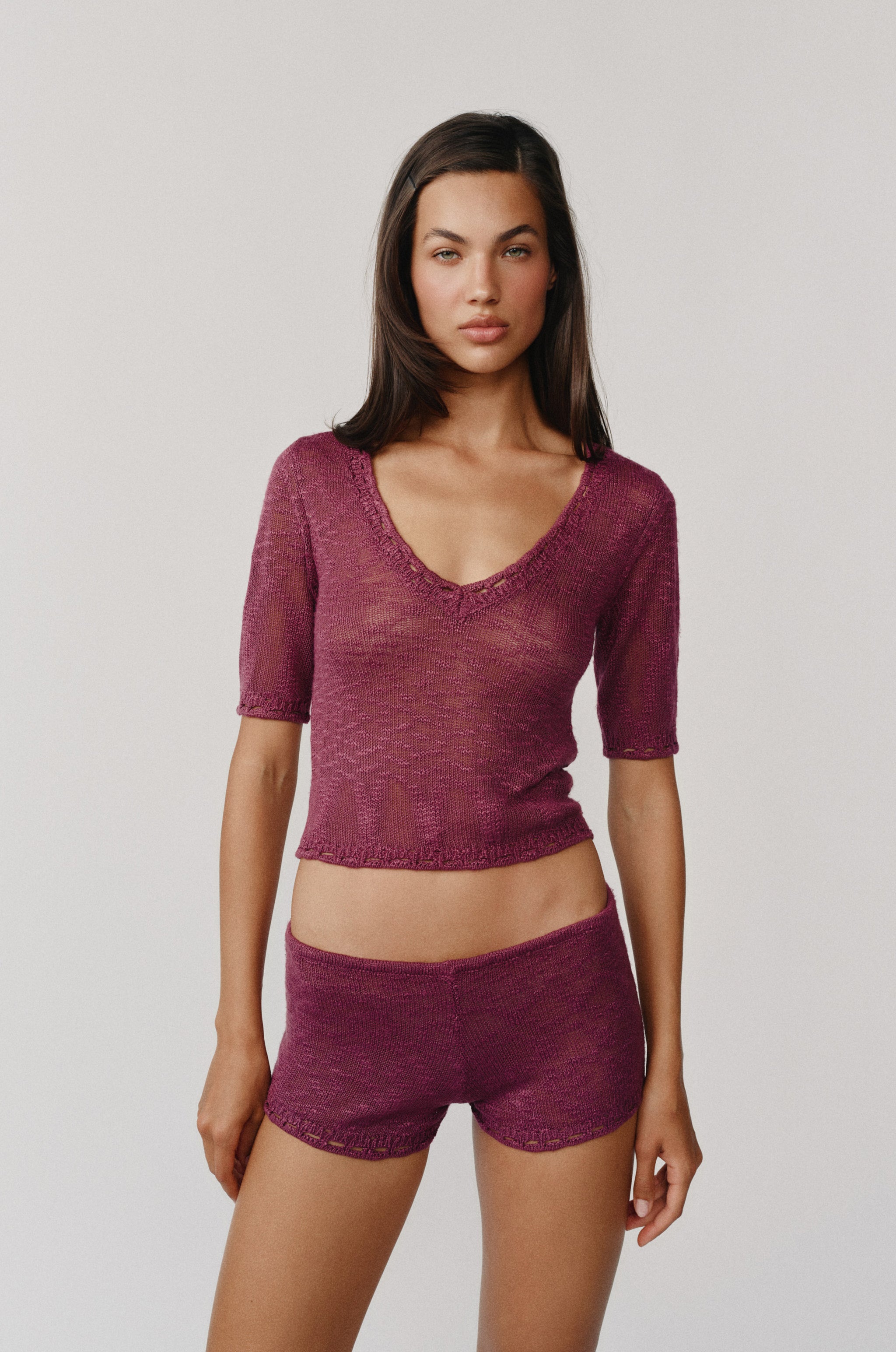 Flora Top | Plum – With Jéan