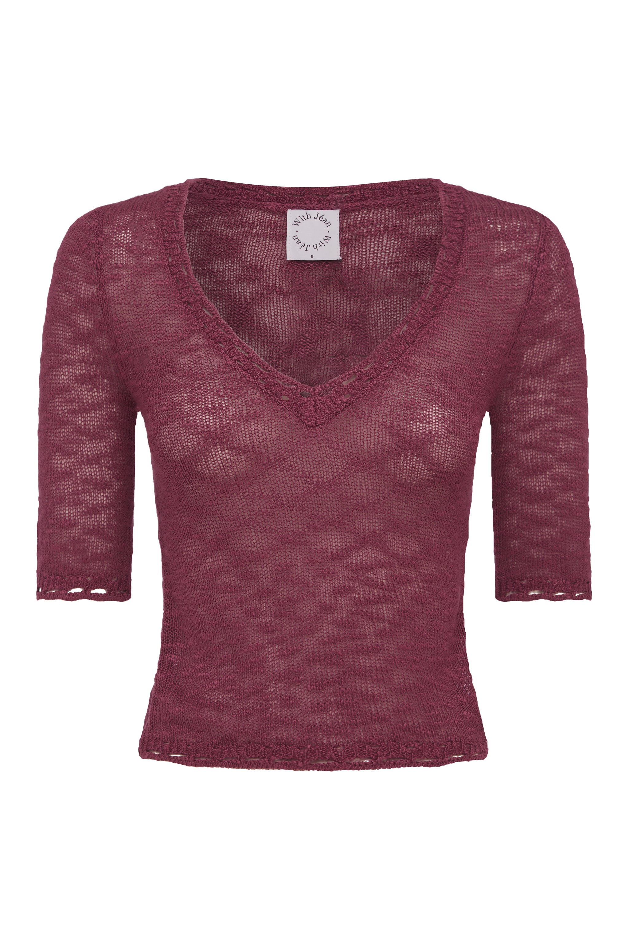 Flora Top | Plum – With Jéan