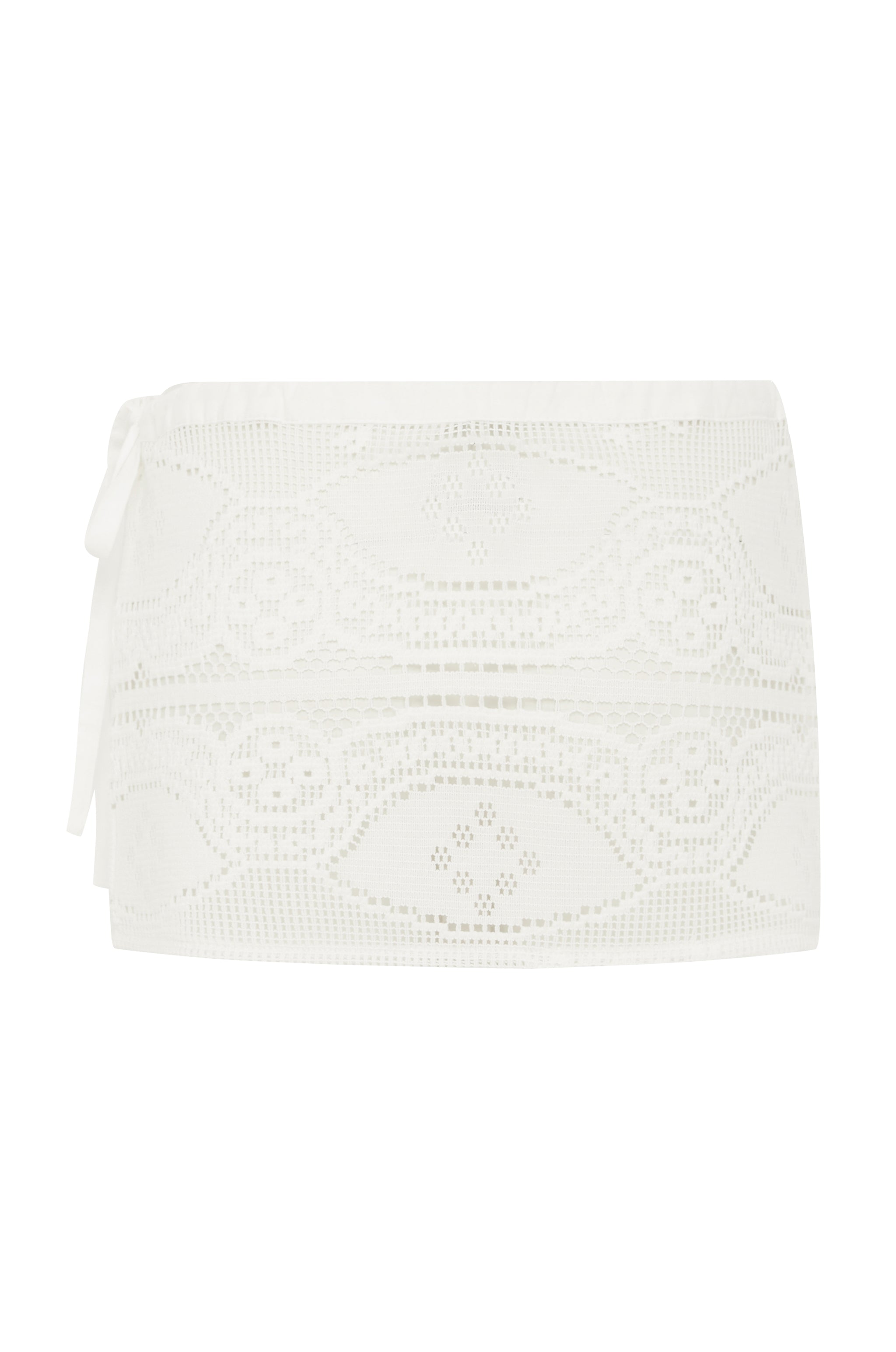 Florence Mini Skirt | White – With Jéan