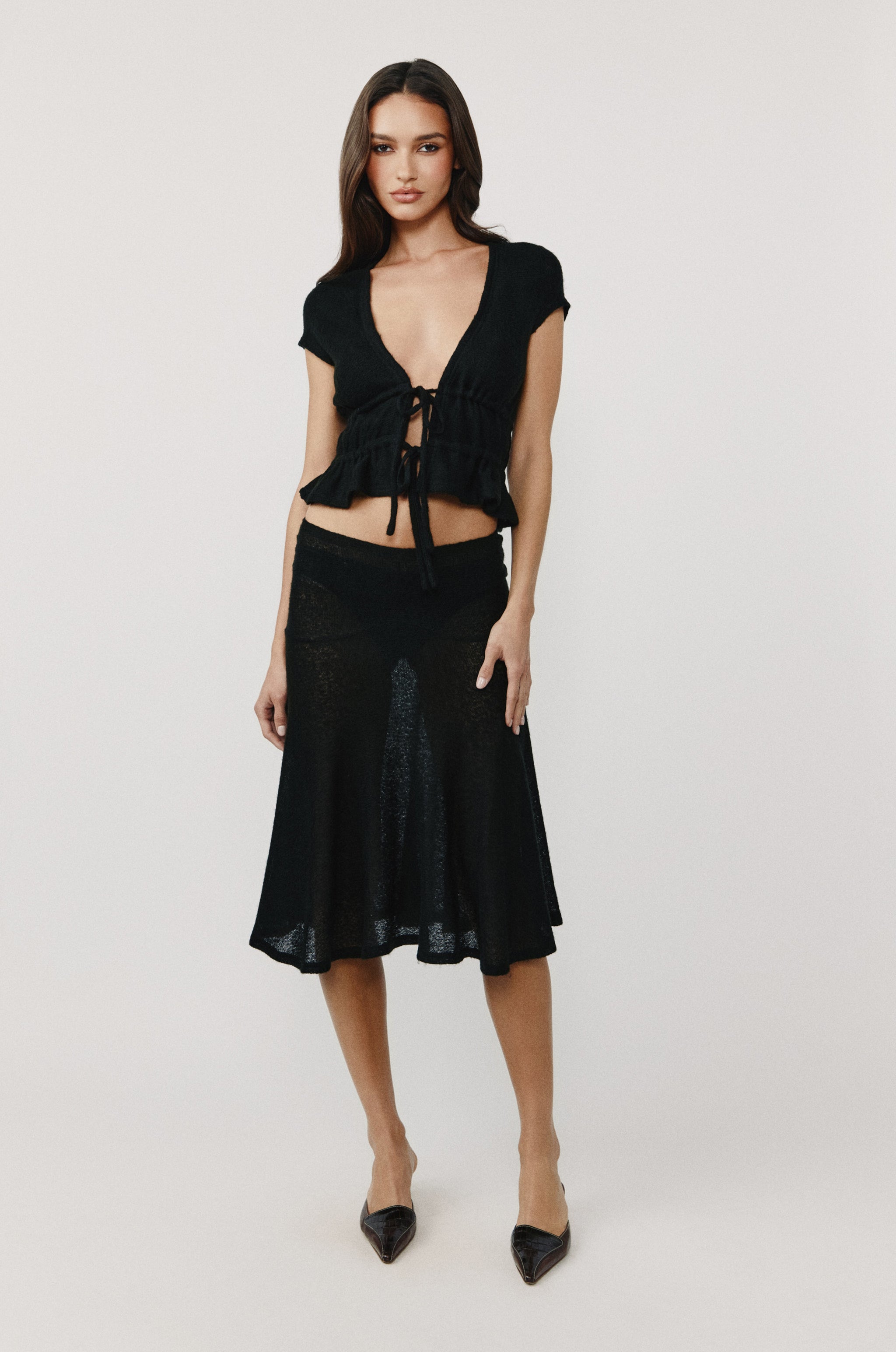 Francis Skirt | Black – With Jéan