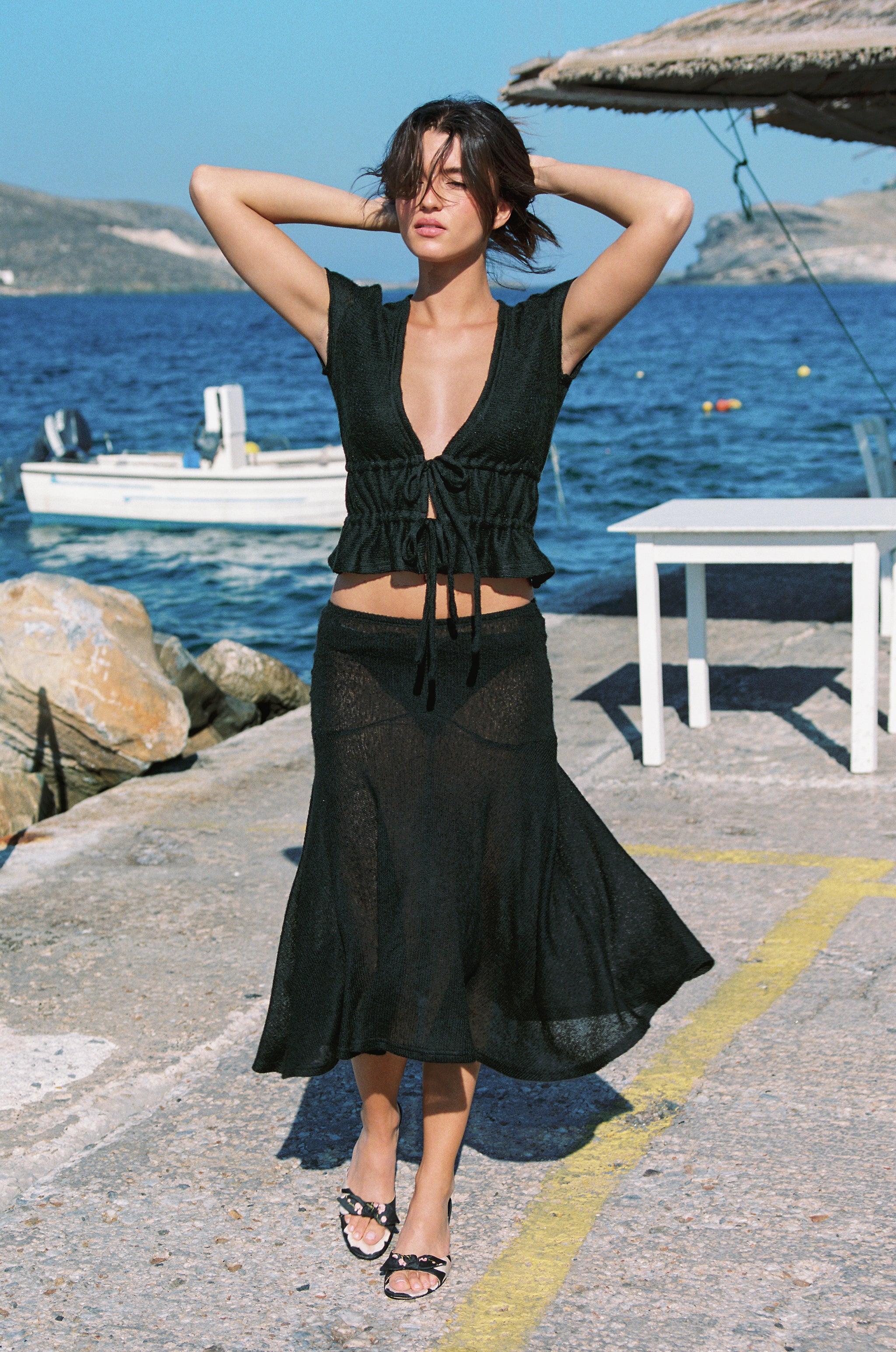 Francis Top | Black – With Jéan