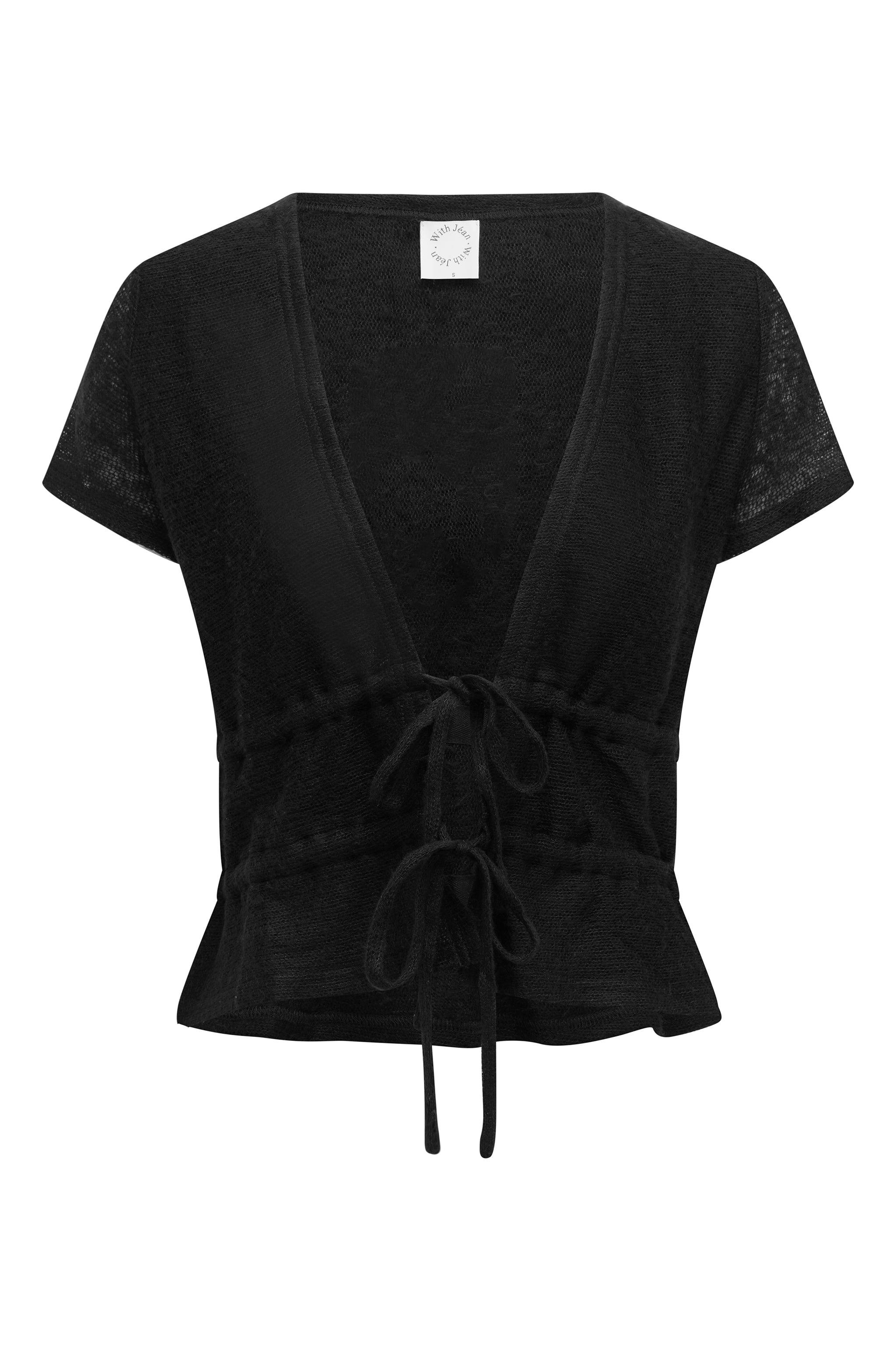 Francis Top | Black – With Jéan