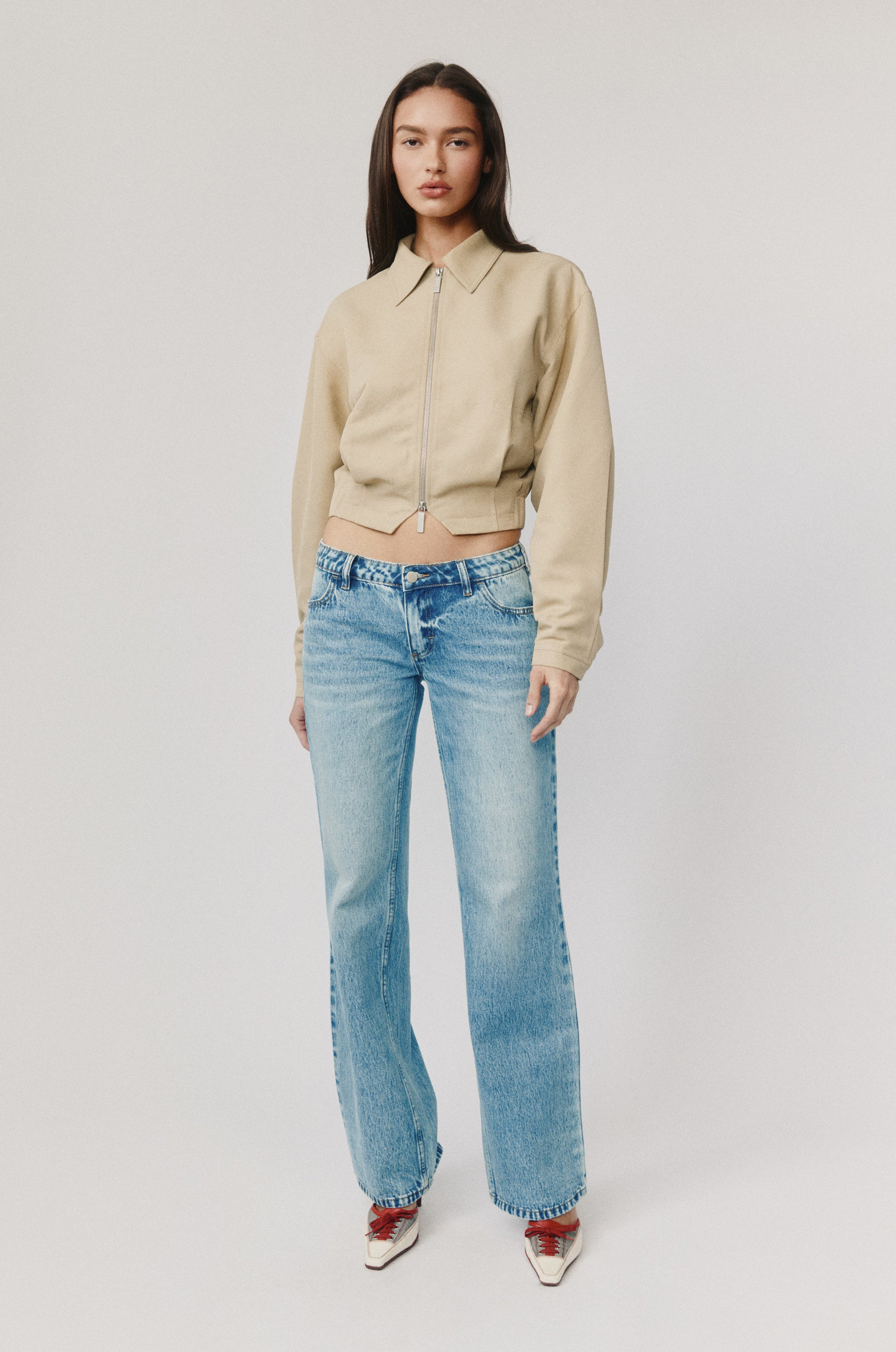 Gジャン/デニムジャケット SEFR ERIC JEAN JACKET / BEIGE Fred Jacket | Beige – With Jéan
