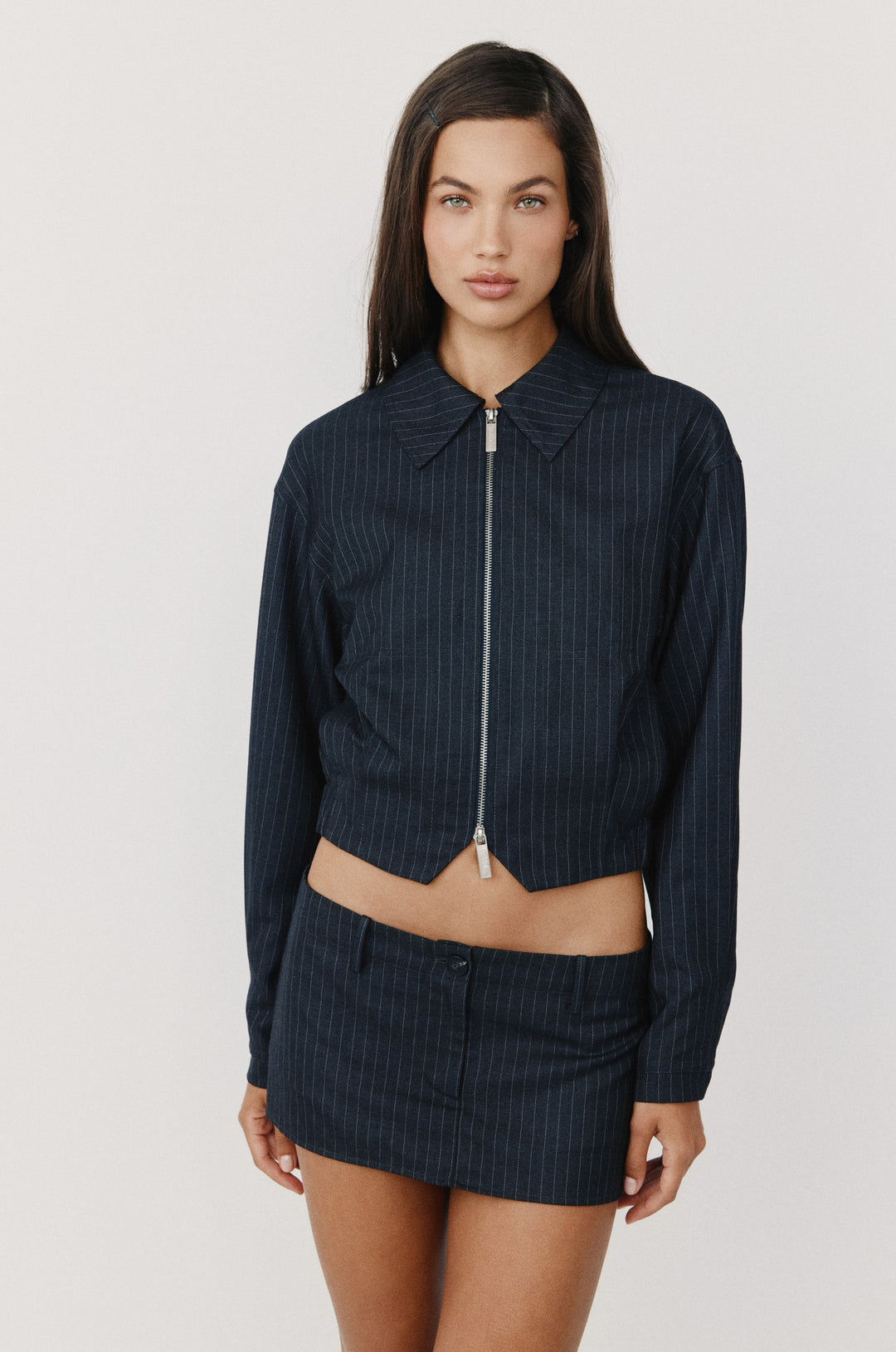 Fred Jacket | Pinstripe