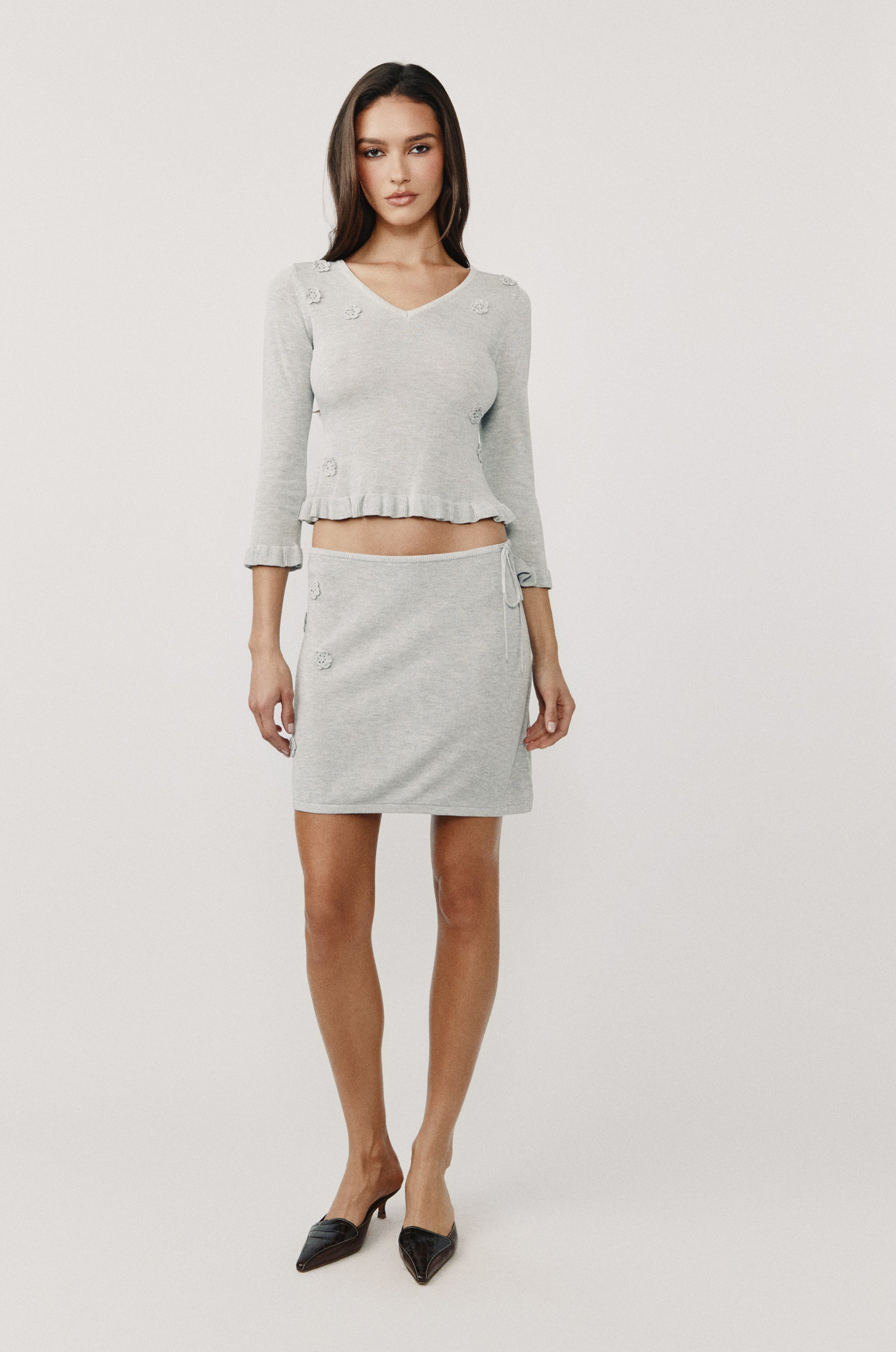 Hazel Top | Grey – With Jéan