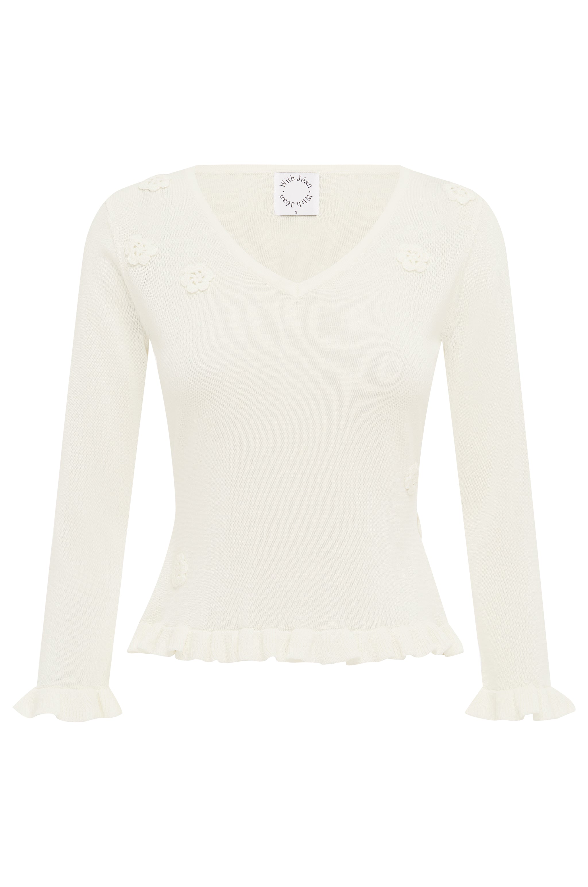 Hazel Top | White – With Jéan