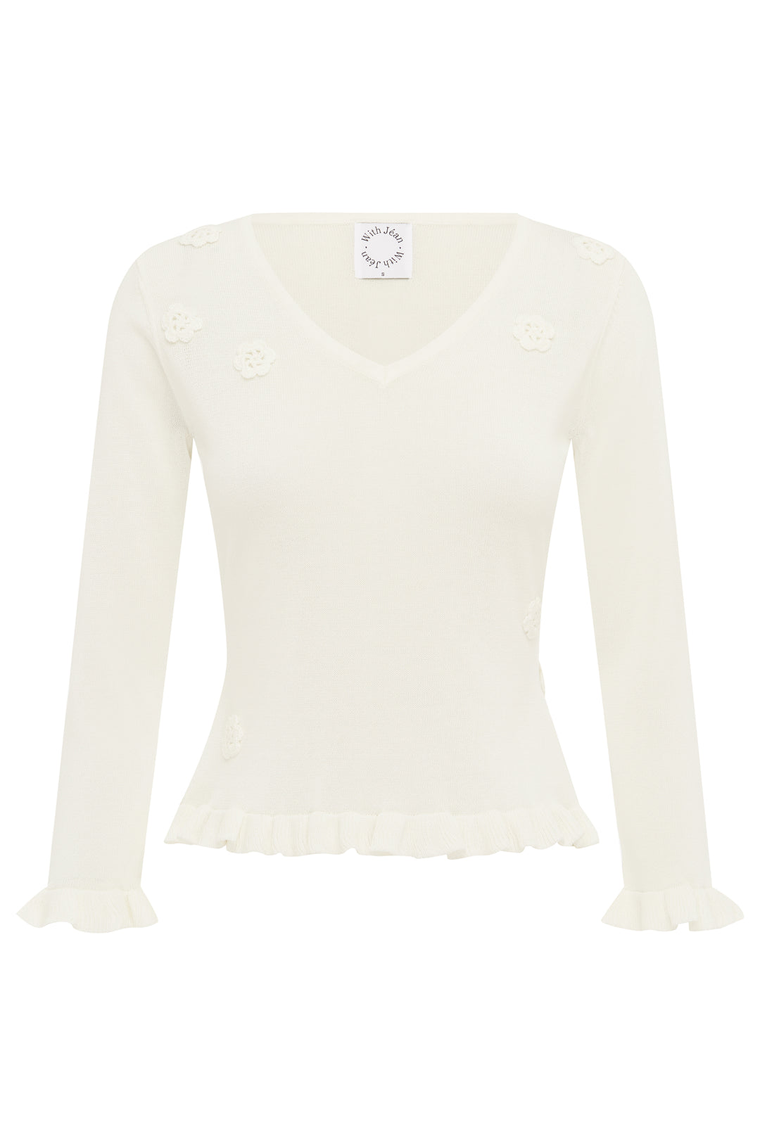 Hazel Top | White
