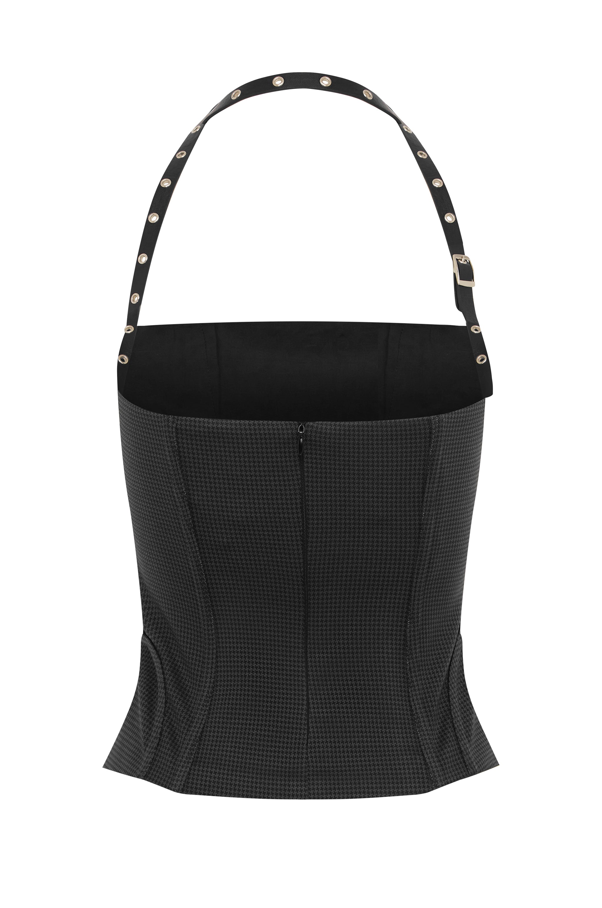 Iris Top | Black Check – With Jéan