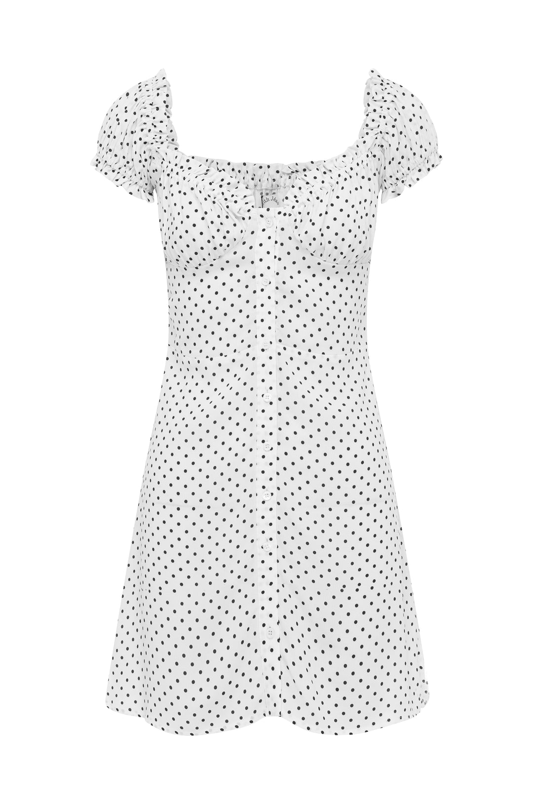 Isabelle Dress | White Polka Dot With Jan Isabelle Dress | White Polka Dot With Jan